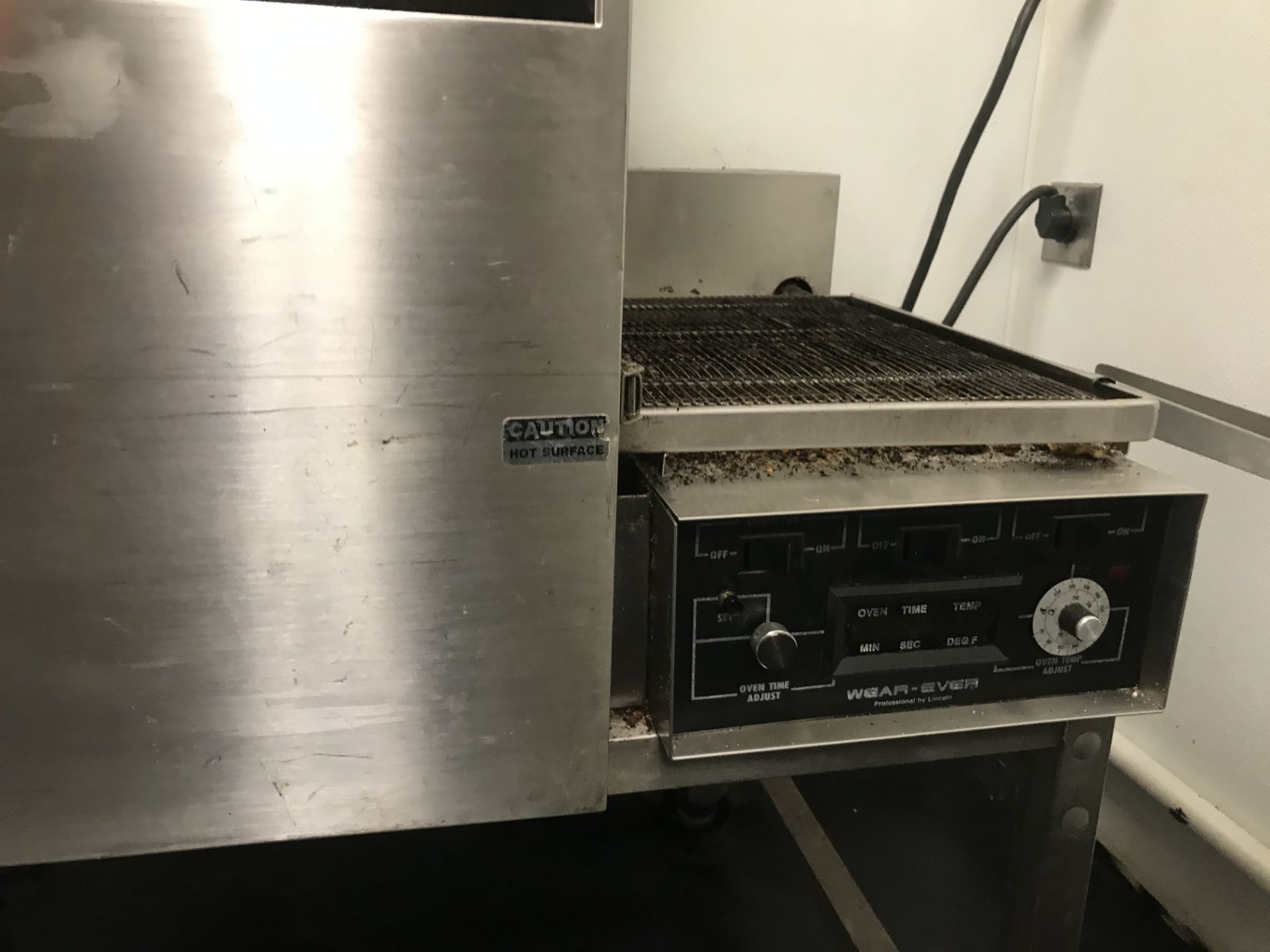 Lincoln Impinger #1132 3 Stack Conveyor Oven w/ WearEver Digital Controls (See Pic of Plate for more - Image 3 of 8