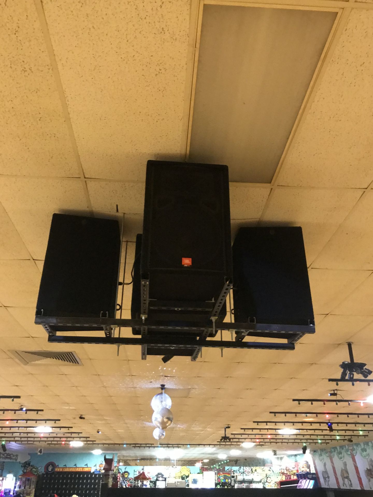 (2) JBL JAX100 Speakers