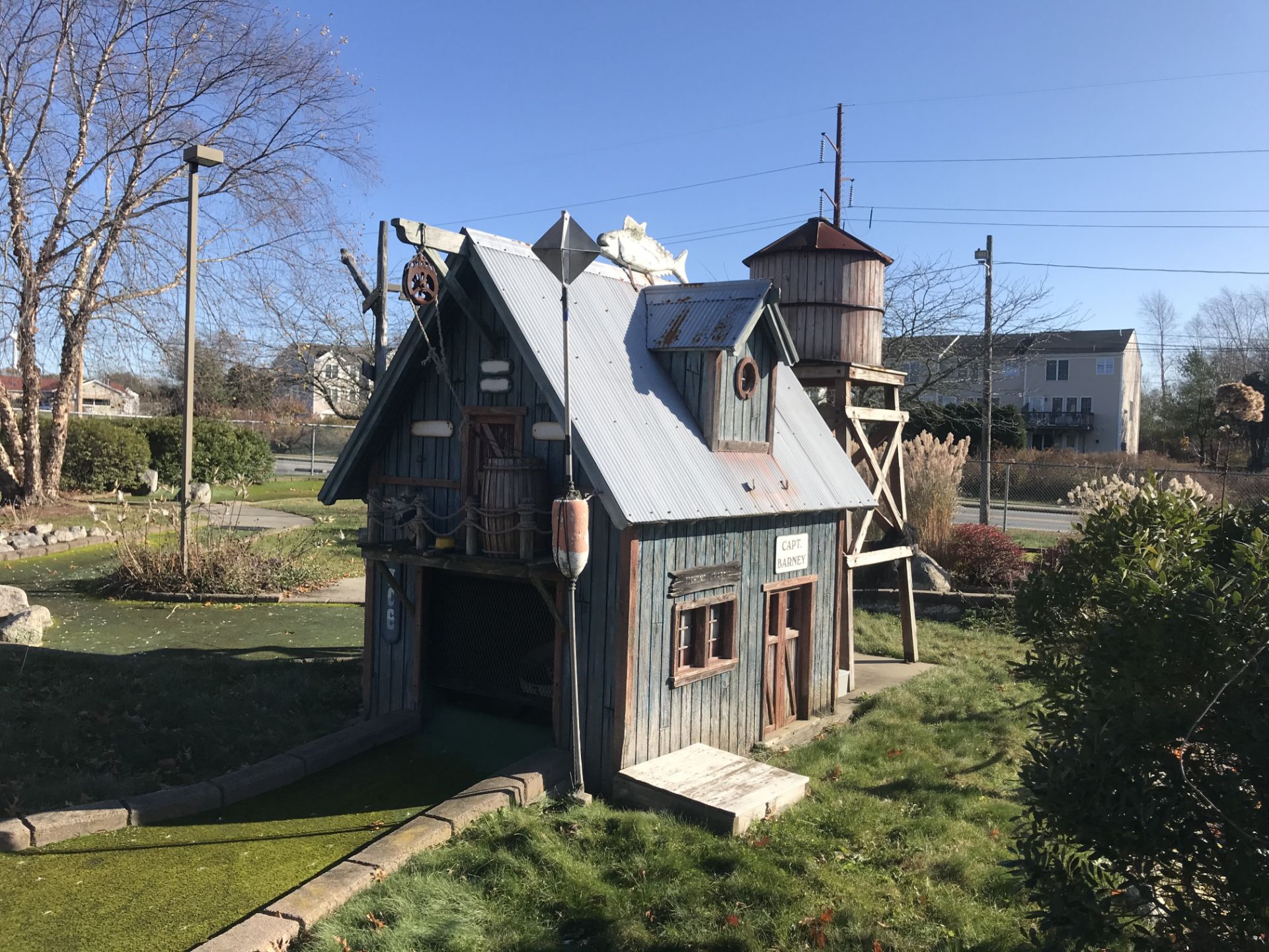 18 Hole Mini Golf Course w/Props, Lights, Railings, Etc. (Take what you want, leave what you want)