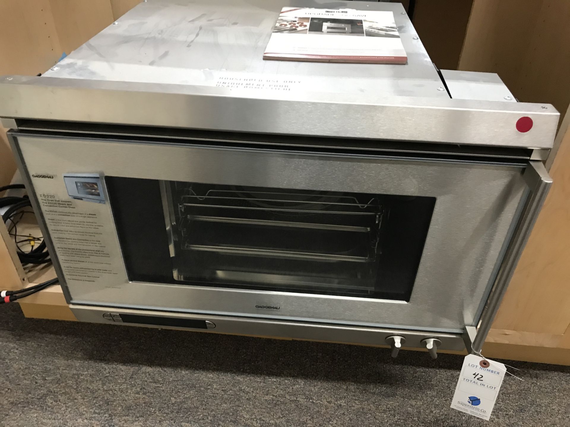 Gaggenau SS Combination Steam/Convection Oven