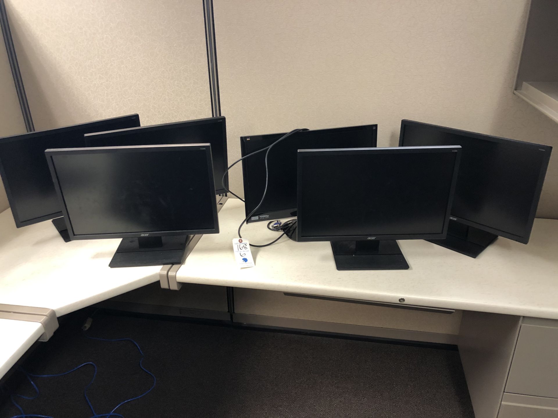 (Lot) 6 Asst. Acer/ Viewsonic LCD Monitors