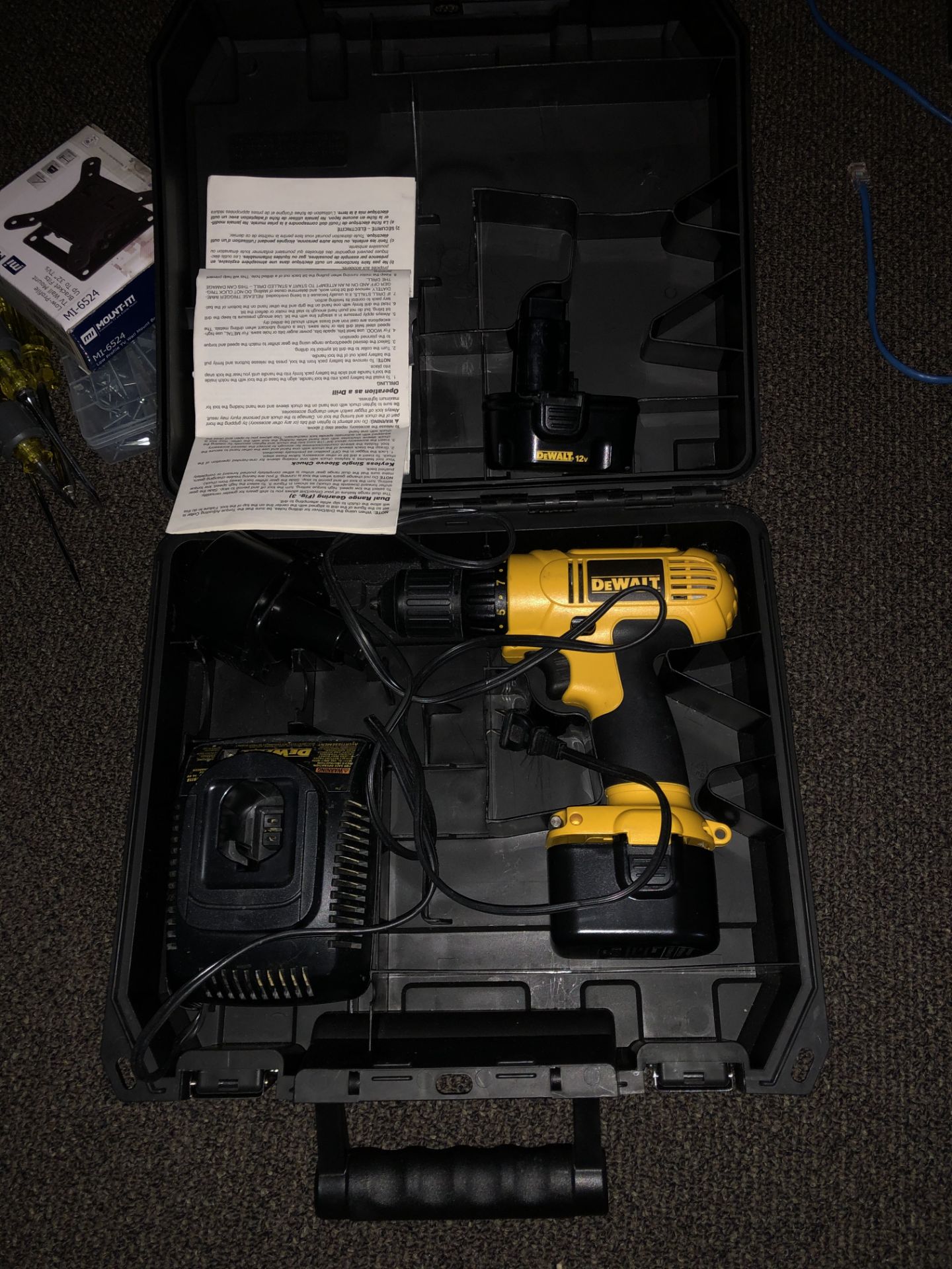 Dewalt Drill #DC727 w/ Case