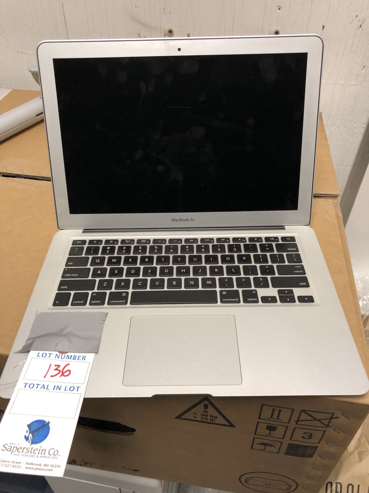 Mac Book Air #A1369 Laptop (Hard Drive Wiped)