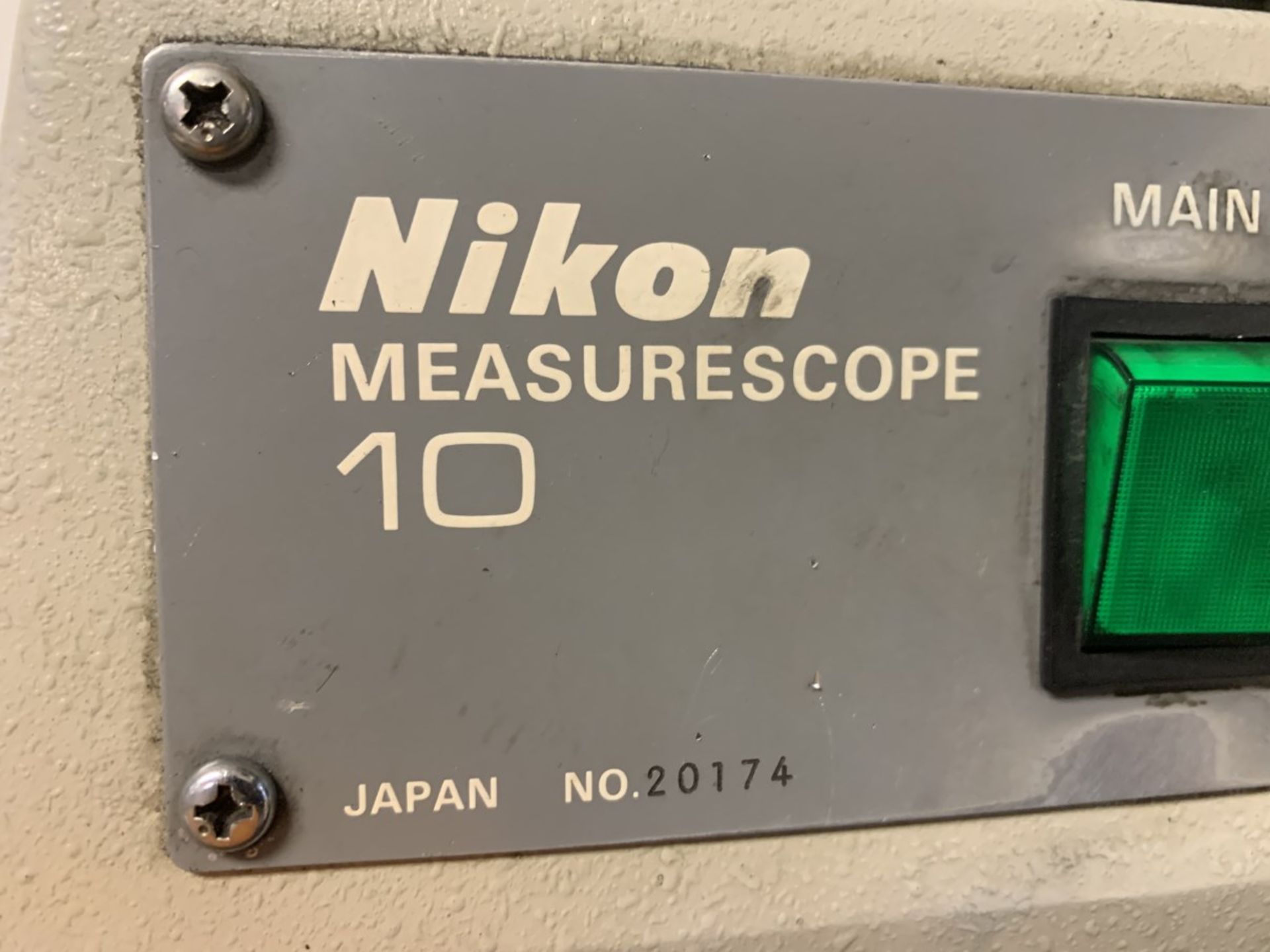 NIKON Measurecope 10, s/n 20174 (Located at: Goudie Tool & Engineering ) - Image 2 of 2