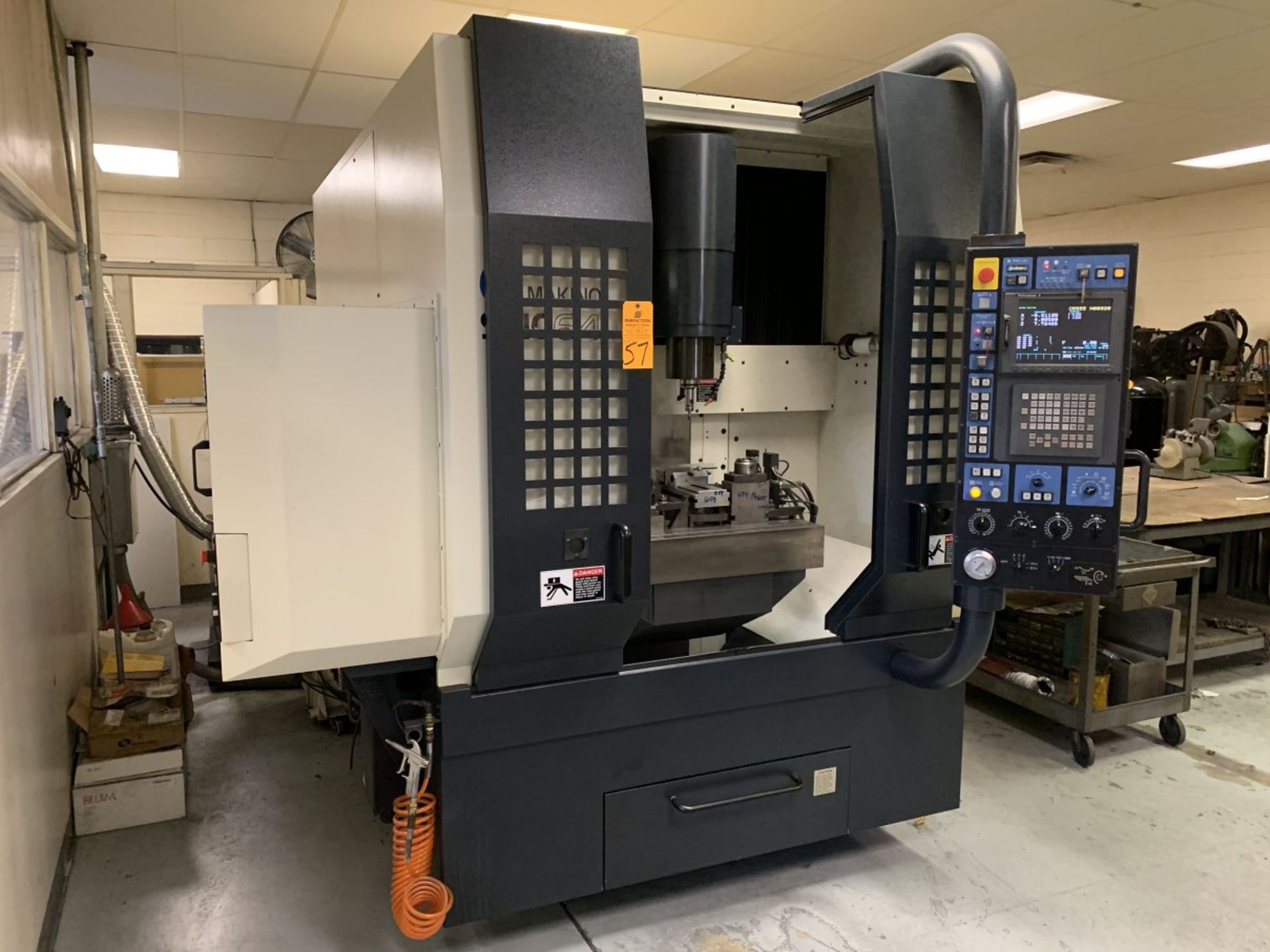 2004 MAKINO SNC64 CNC Vertical Machining Center, s/n 735, Professional A CNC Control, 30,000 RPM