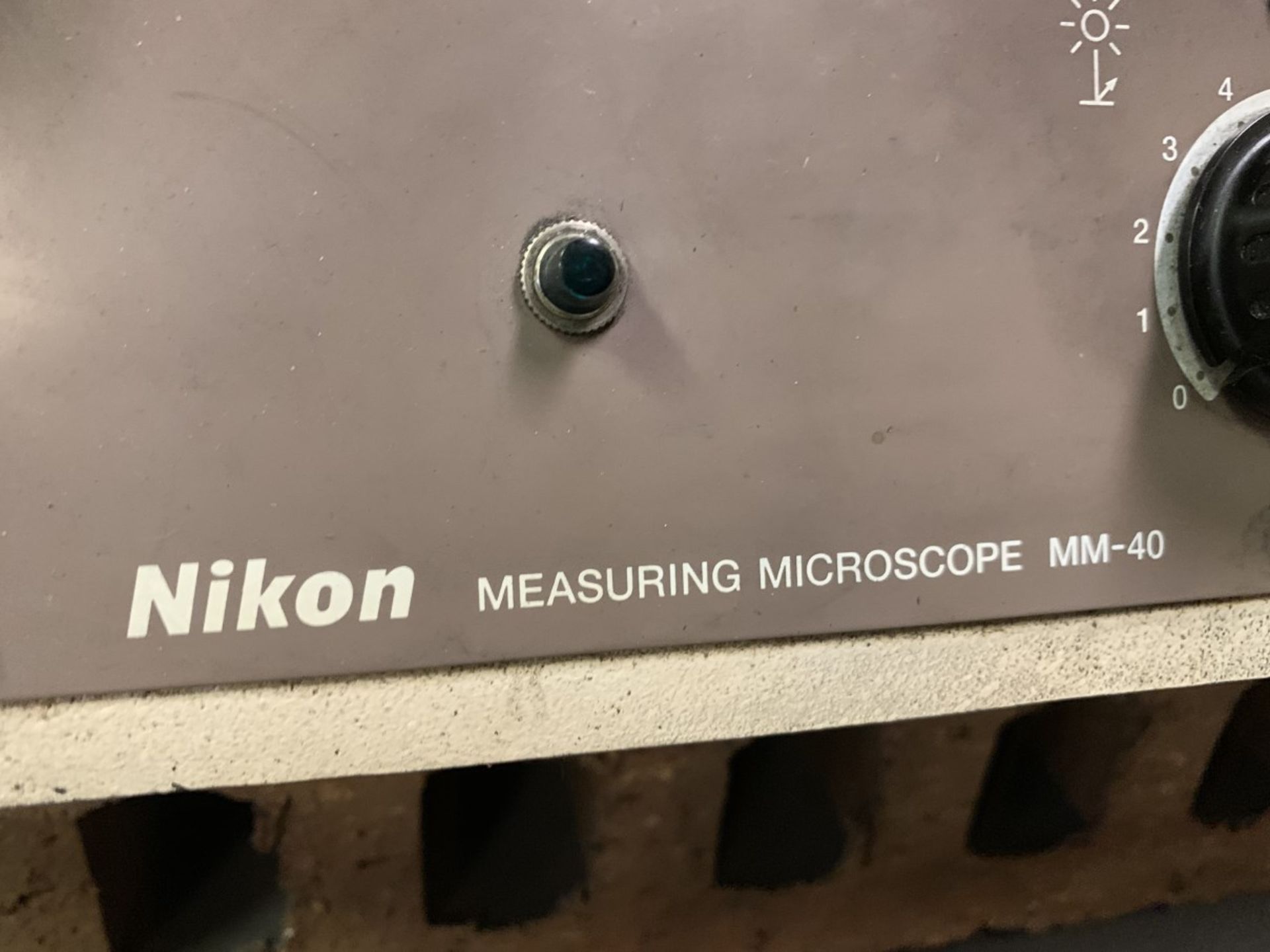 NIKON Measuring Microscope MM-40, s/n na, w/ Quadra-Chek 2000 (Located at: Goudie Tool & Engineering - Image 2 of 3