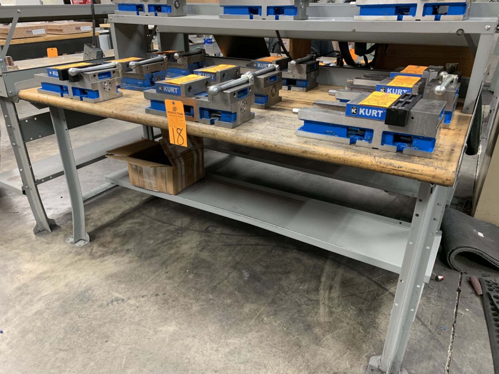 34" x 72" Wood Top Work Bench (Located at: R & D Components)