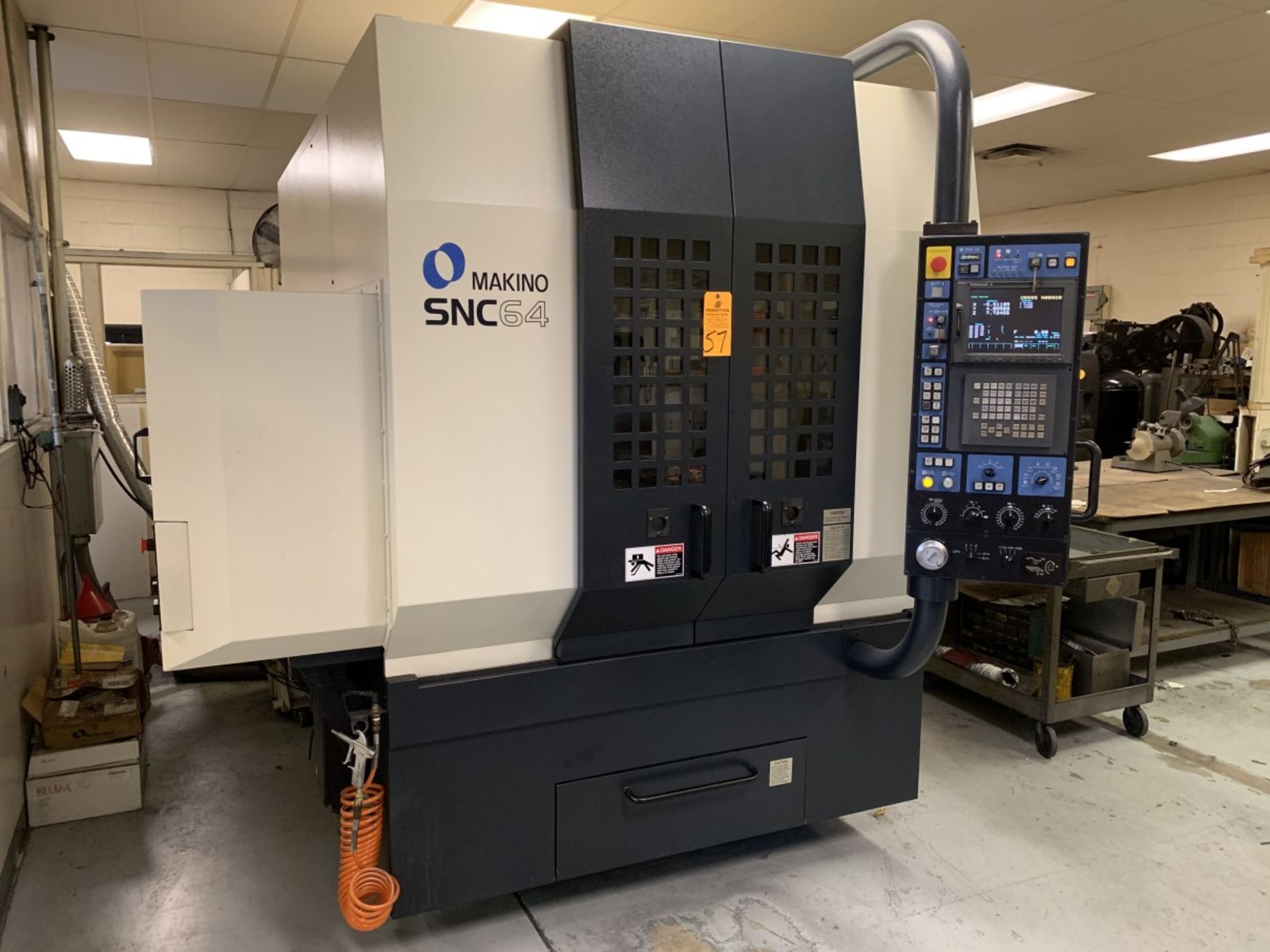 2004 MAKINO SNC64 CNC Vertical Machining Center, s/n 735, Professional A CNC Control, 30,000 RPM - Image 2 of 9