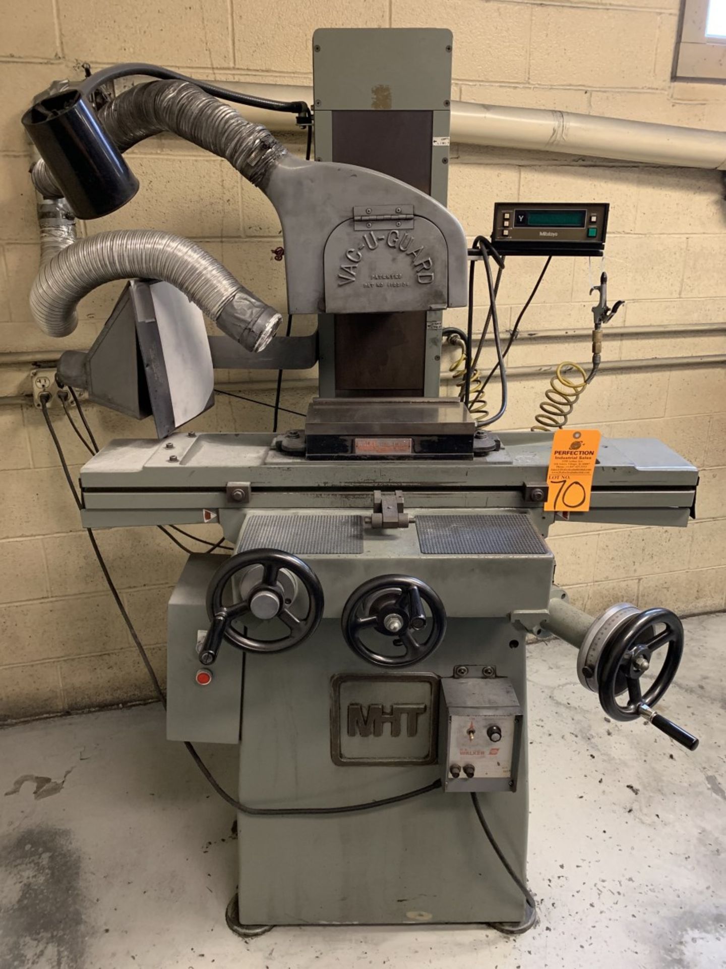 MITSUI HIGH-TEC MSG-200MH Surface Grinder, s/n 87106437, 6" x 12" Magnetic Chuck, Walker Chuck - Image 2 of 5