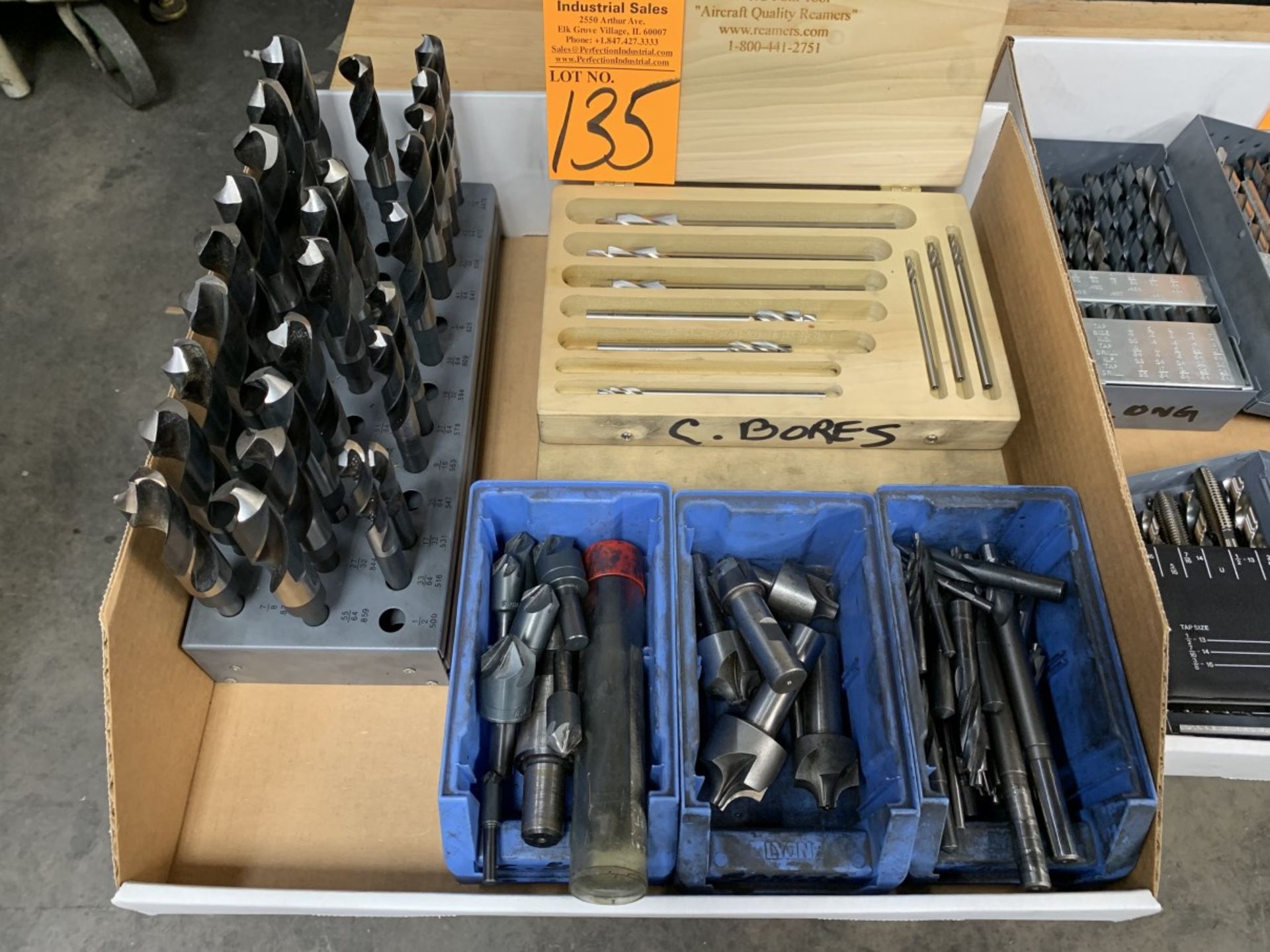 Lot of Assorted Drills, Counter Bores and Counters Sinks (Located at: R & D Components)
