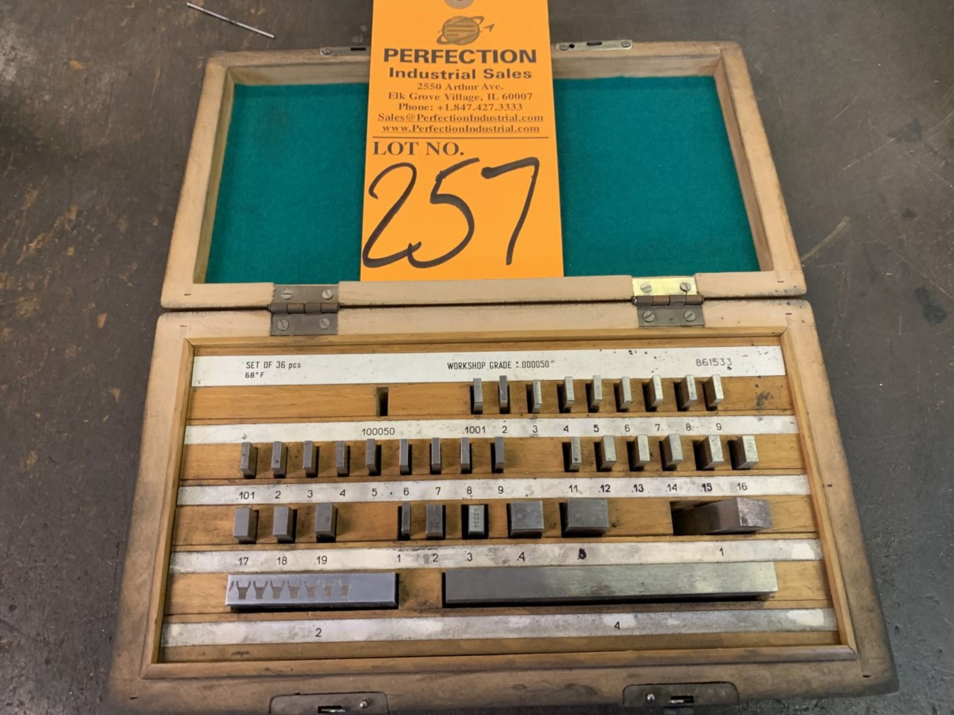 Gage Block Set from .1-4" (some missing) (Located at: Goudie Tool & Engineering )