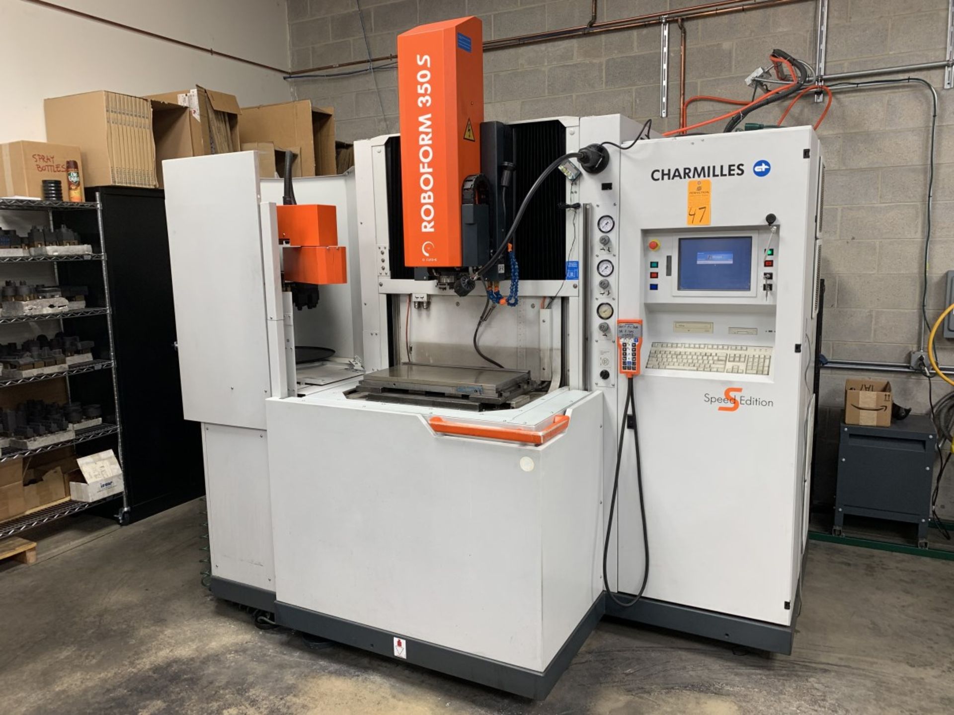 2007 CHARMILLES ROBOFORM 350S EDM, s/n 642695, 13.78” X, 9.84” Y, 11.81”Z, 31.50” x 21.65” x 14.