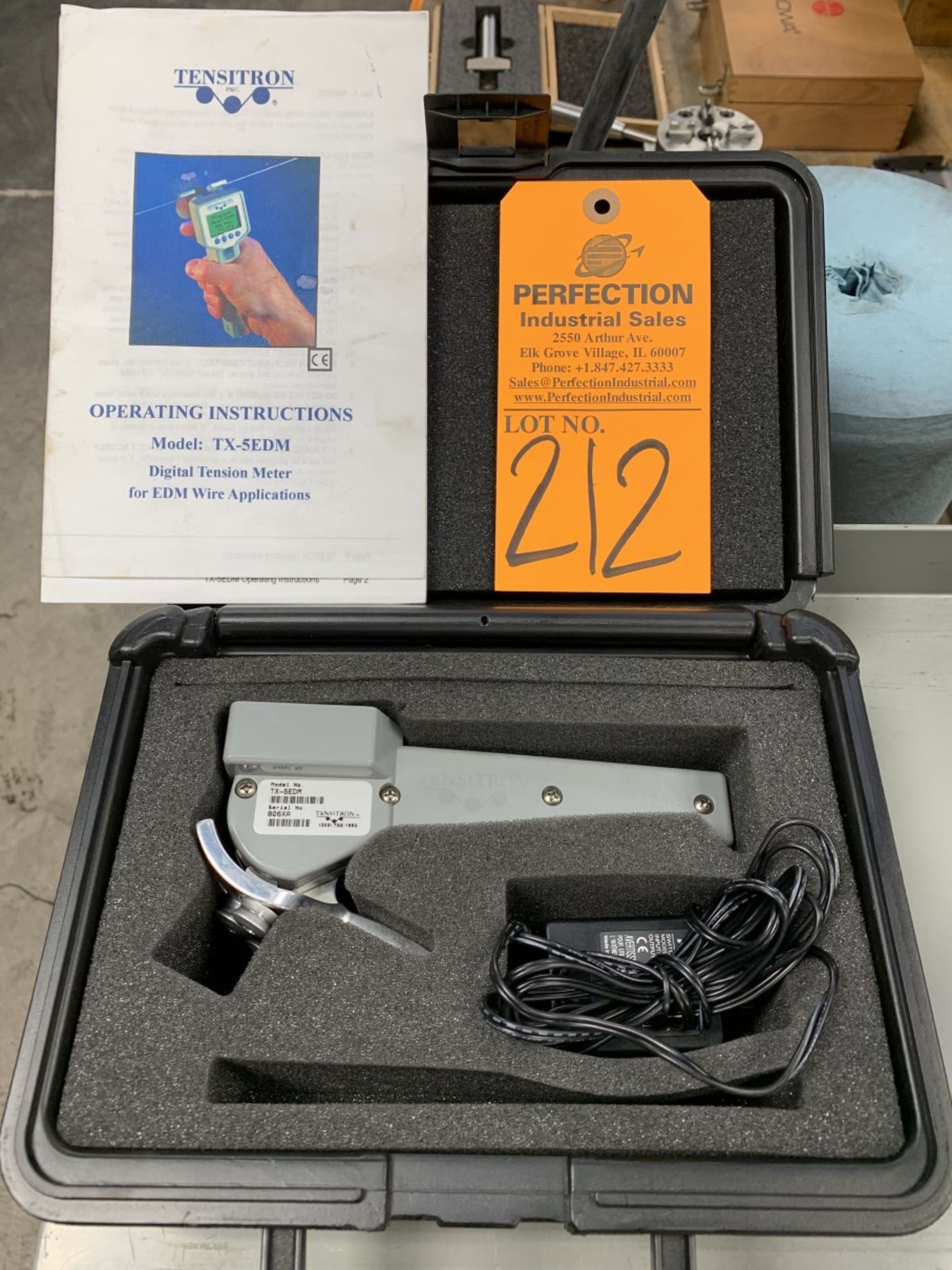 Tensitron TX-5EDM Digital Tension Meter (Located at: R & D Components)