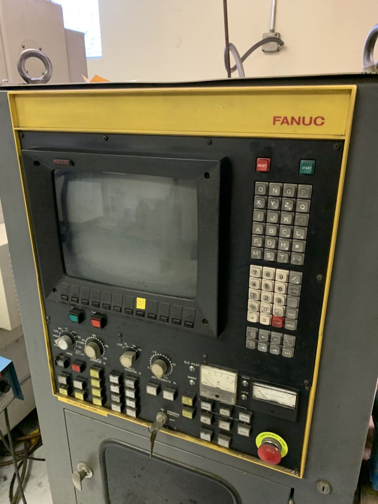 ELOX/FANUC TAPE SINK MODEL A EDM, s/n S-6A0024, Fanuc System 11M CNC Control, 19.75” x 11.75” Table, - Image 5 of 7