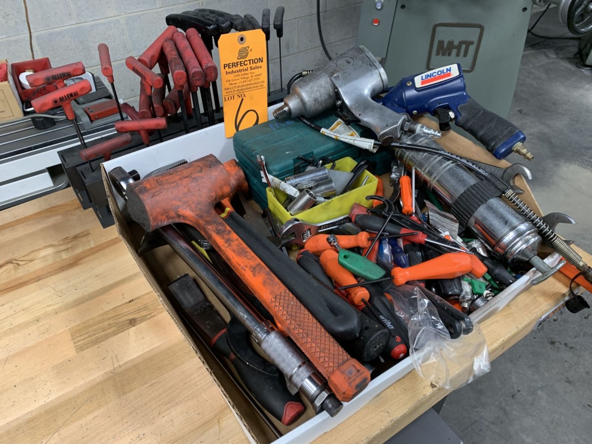 Lot of Assorted Hand Tools (Located at: R & D Components)