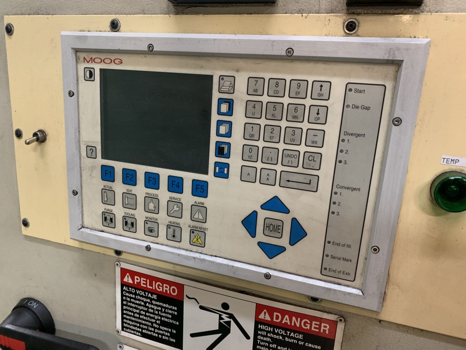 BEKUM Single Extrusion Double Die Blow Molder, s/n na BLDG #1 - Image 5 of 5