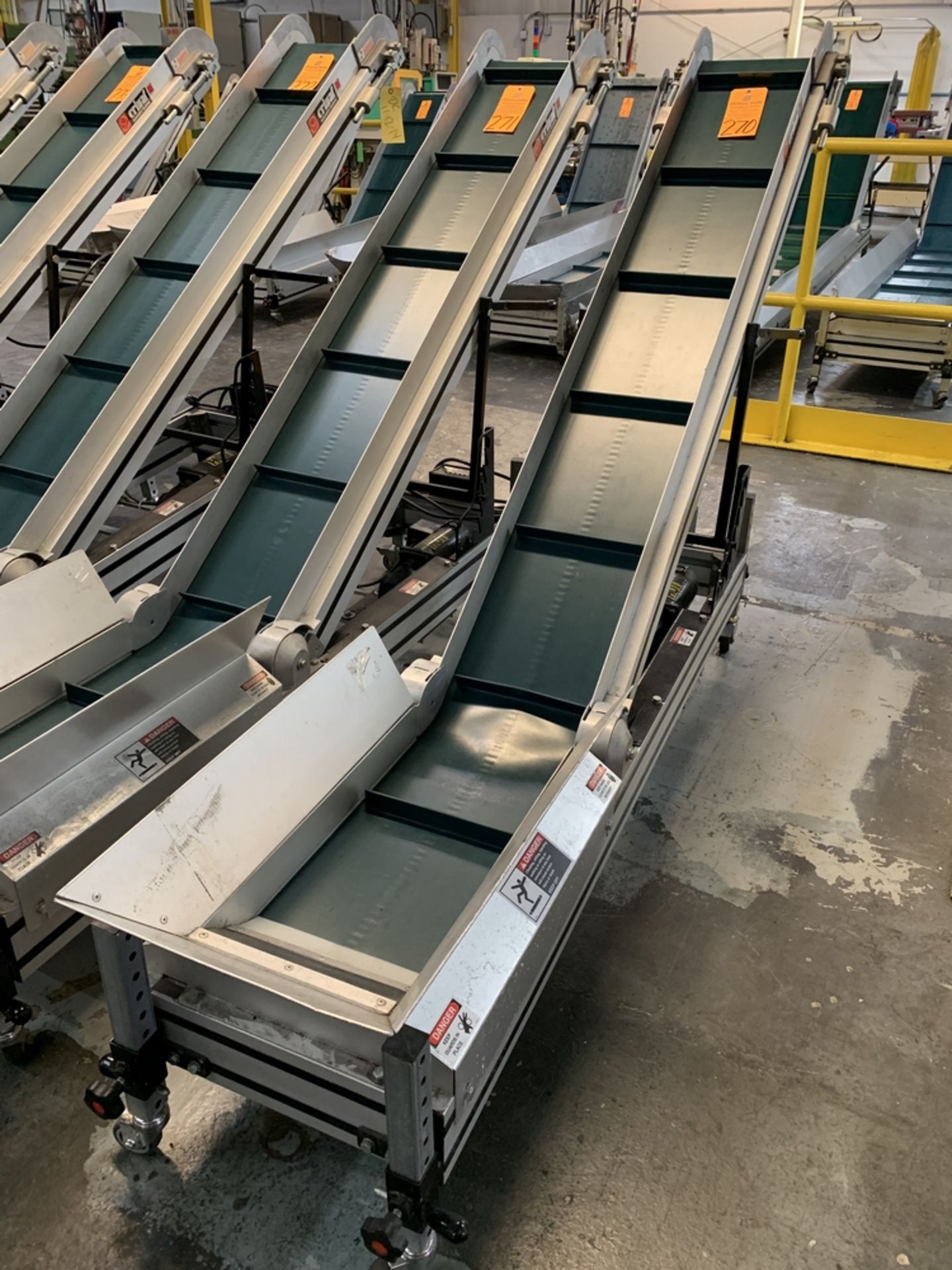 CRIZAF LTC/1/0618 Belt Conveyor, s/n CE-8757 BLDG #1