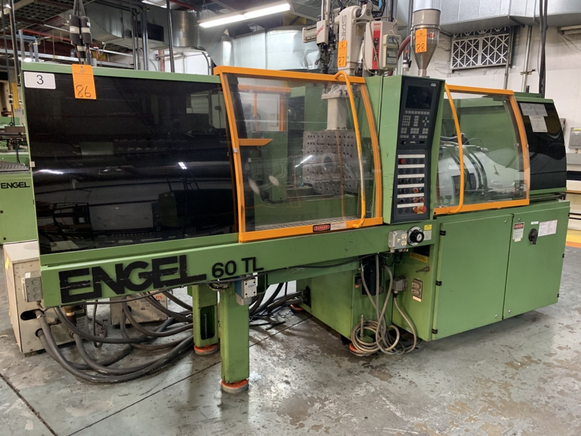 ENGEL ES200/60TL Injection Molding Machine, s/n 8190-060-97, 60 Ton, 3.2 Oz Shot, (Mach #3) BLDG #1