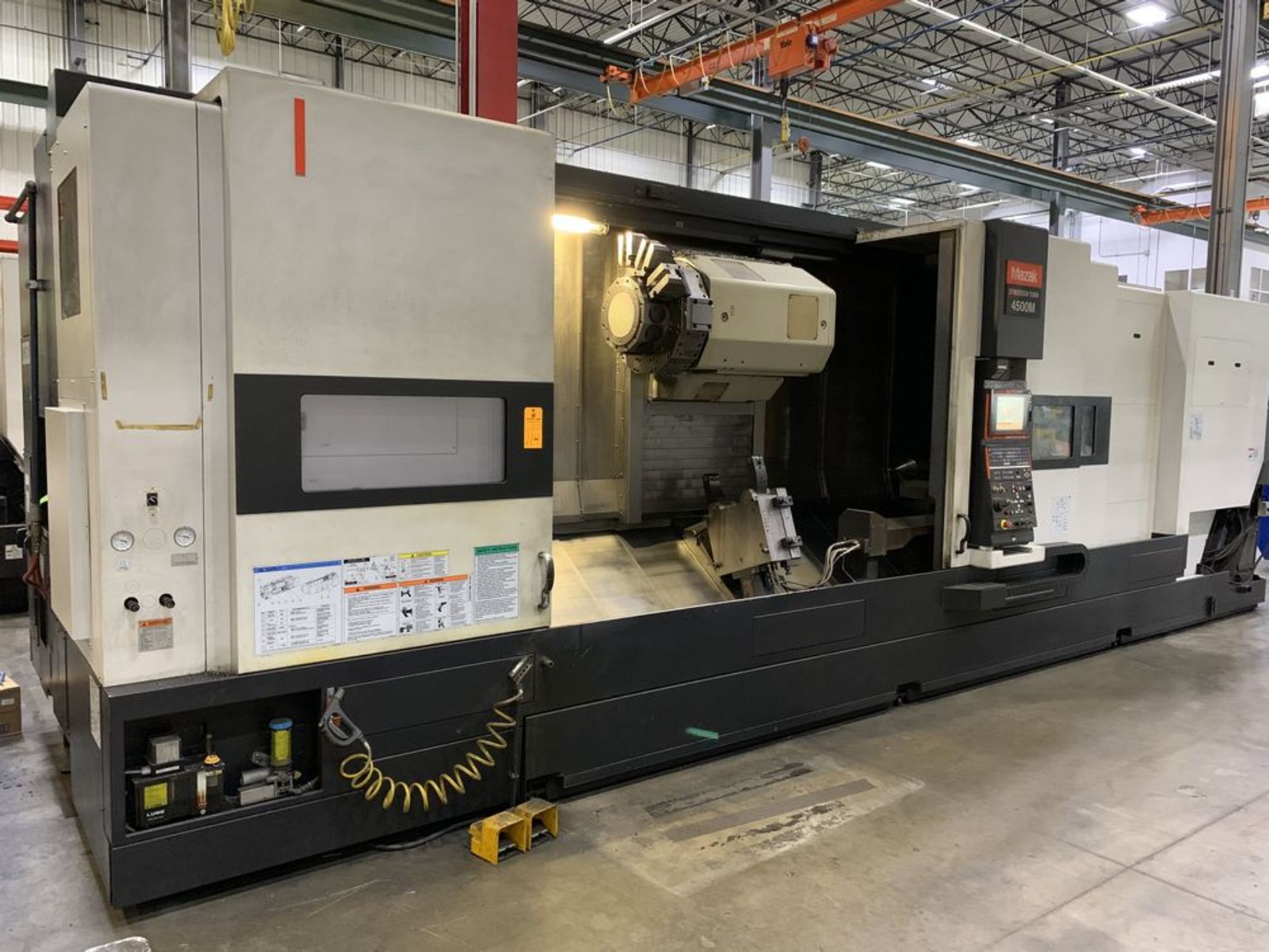 2010 MAZAK CYBERTECH 4500M CNC Turning Center, s/n 219377, Mazatrol Matrix Nexus CNC Control - Image 2 of 14