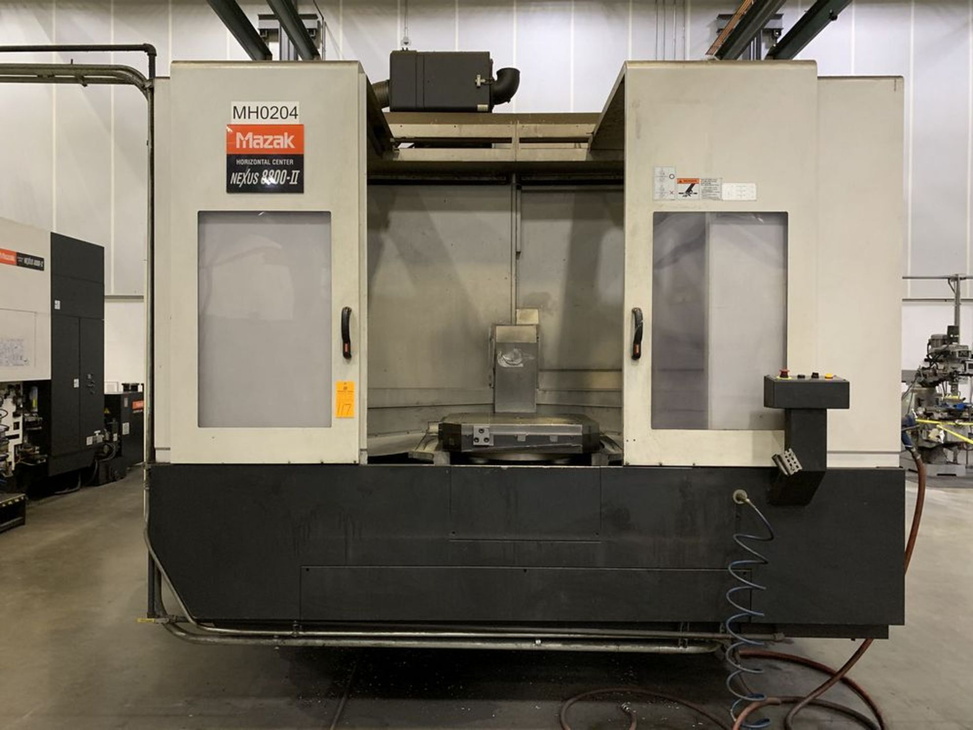 2010 MAZAK 8800 CNC Horizontal Machining Center, s/n 218382, Mazatrol Matrix Nexus CNC Control - Image 3 of 17