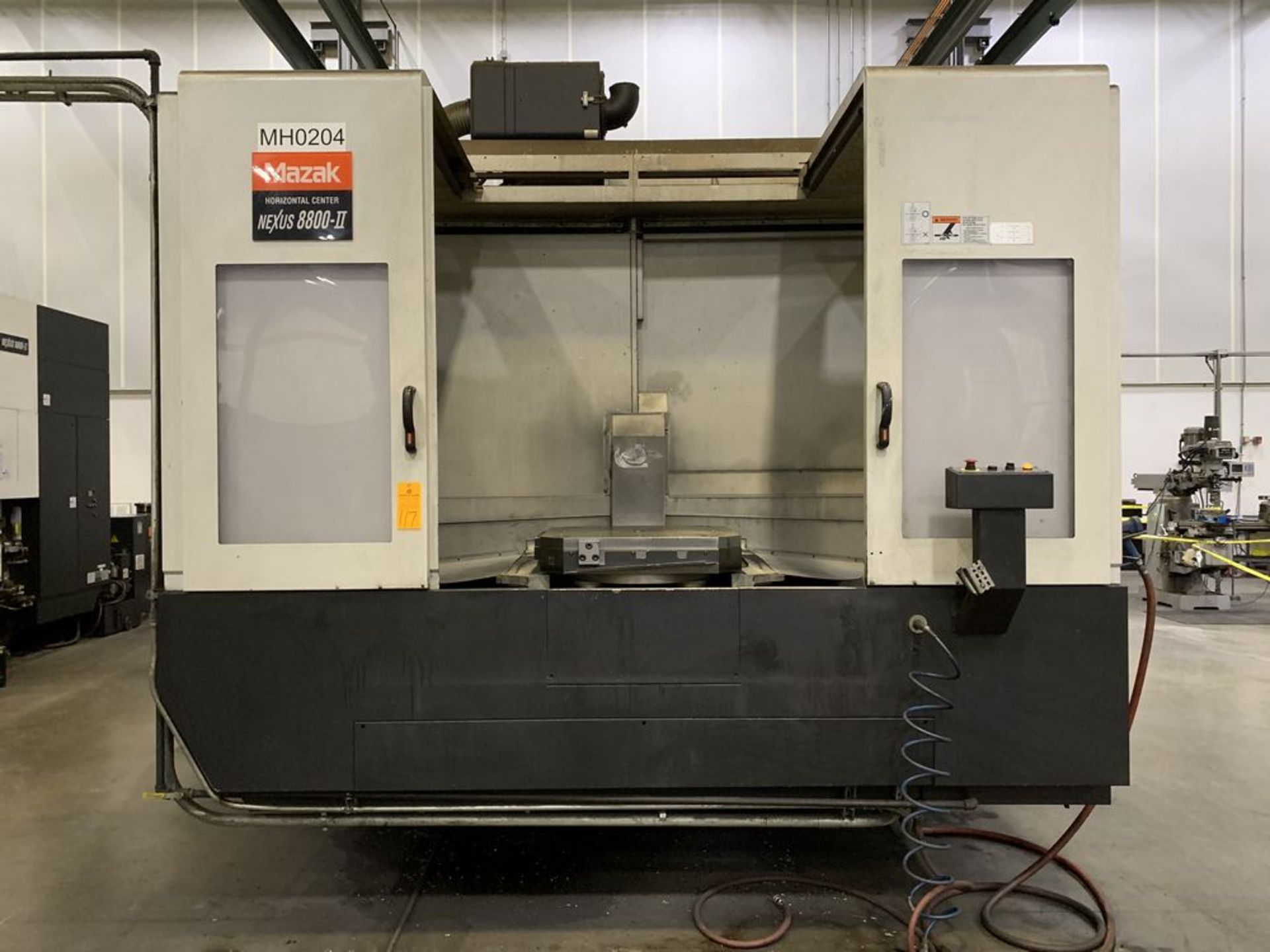 2010 MAZAK 8800 CNC Horizontal Machining Center, s/n 218382, Mazatrol Matrix Nexus CNC Control - Image 5 of 17