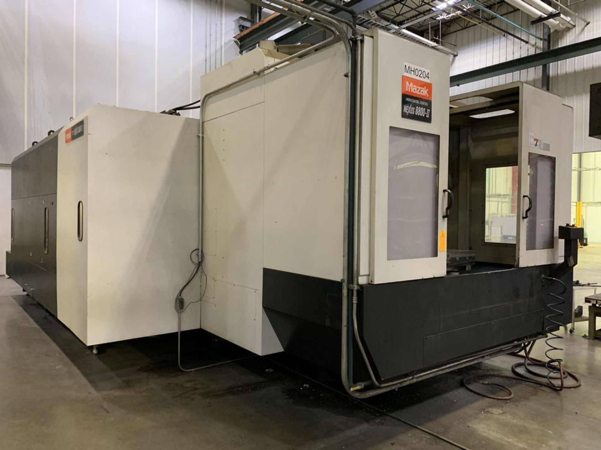 2010 MAZAK 8800 CNC Horizontal Machining Center, s/n 218382, Mazatrol Matrix Nexus CNC Control - Image 2 of 17