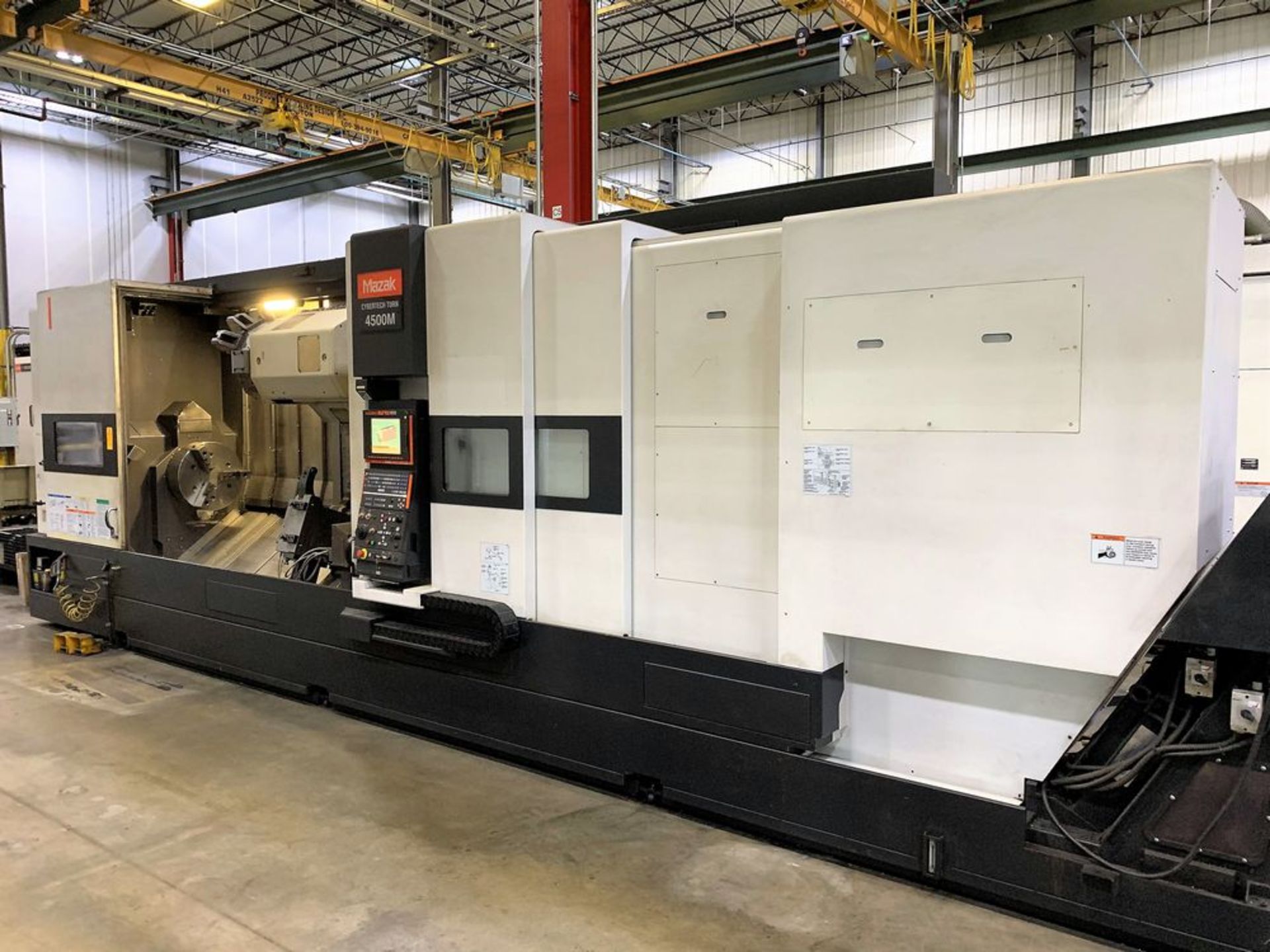 2010 MAZAK CYBERTECH 4500M CNC Turning Center, s/n 219377, Mazatrol Matrix Nexus CNC Control