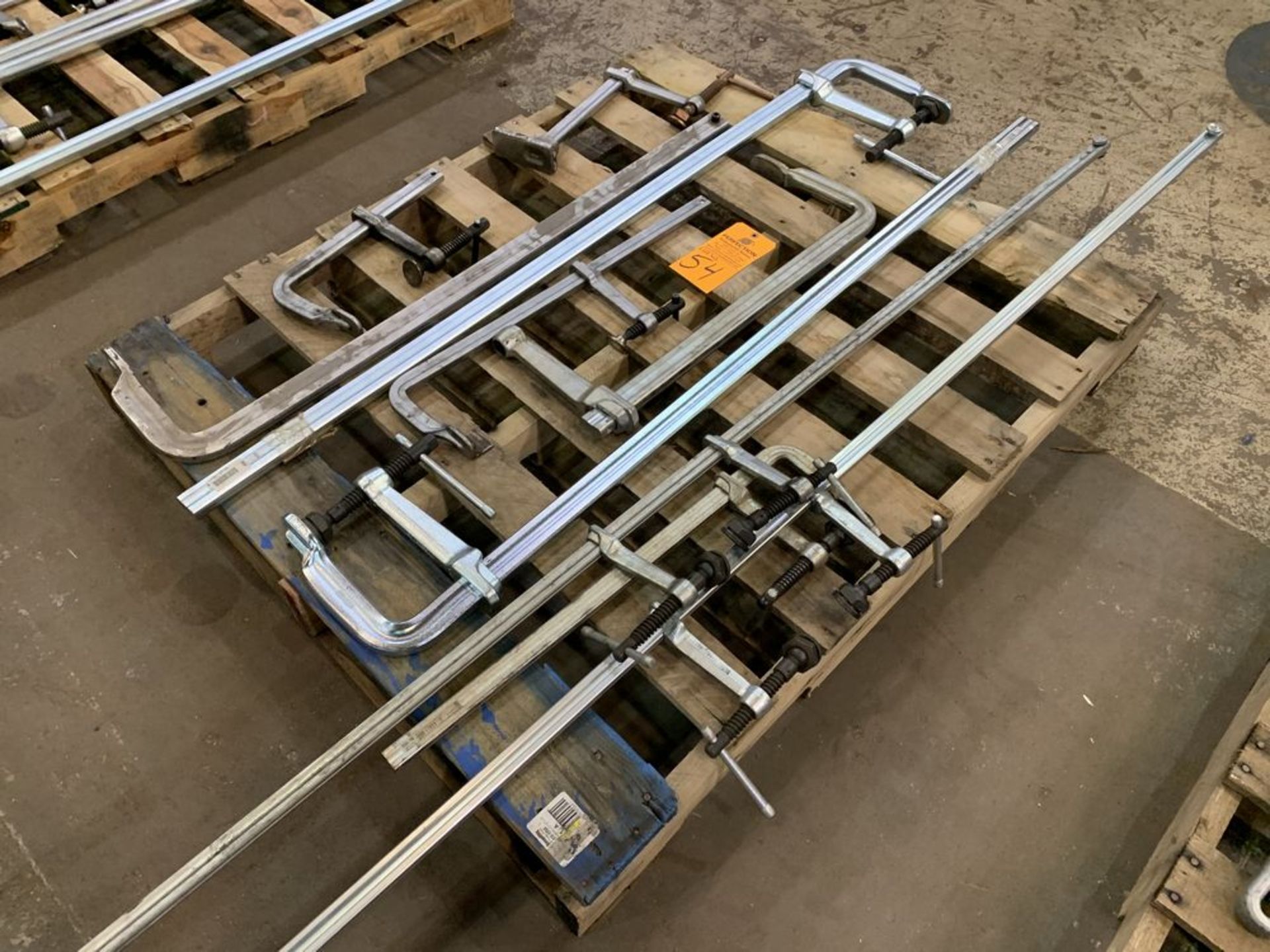 Pallet of Assorted F-Clamps