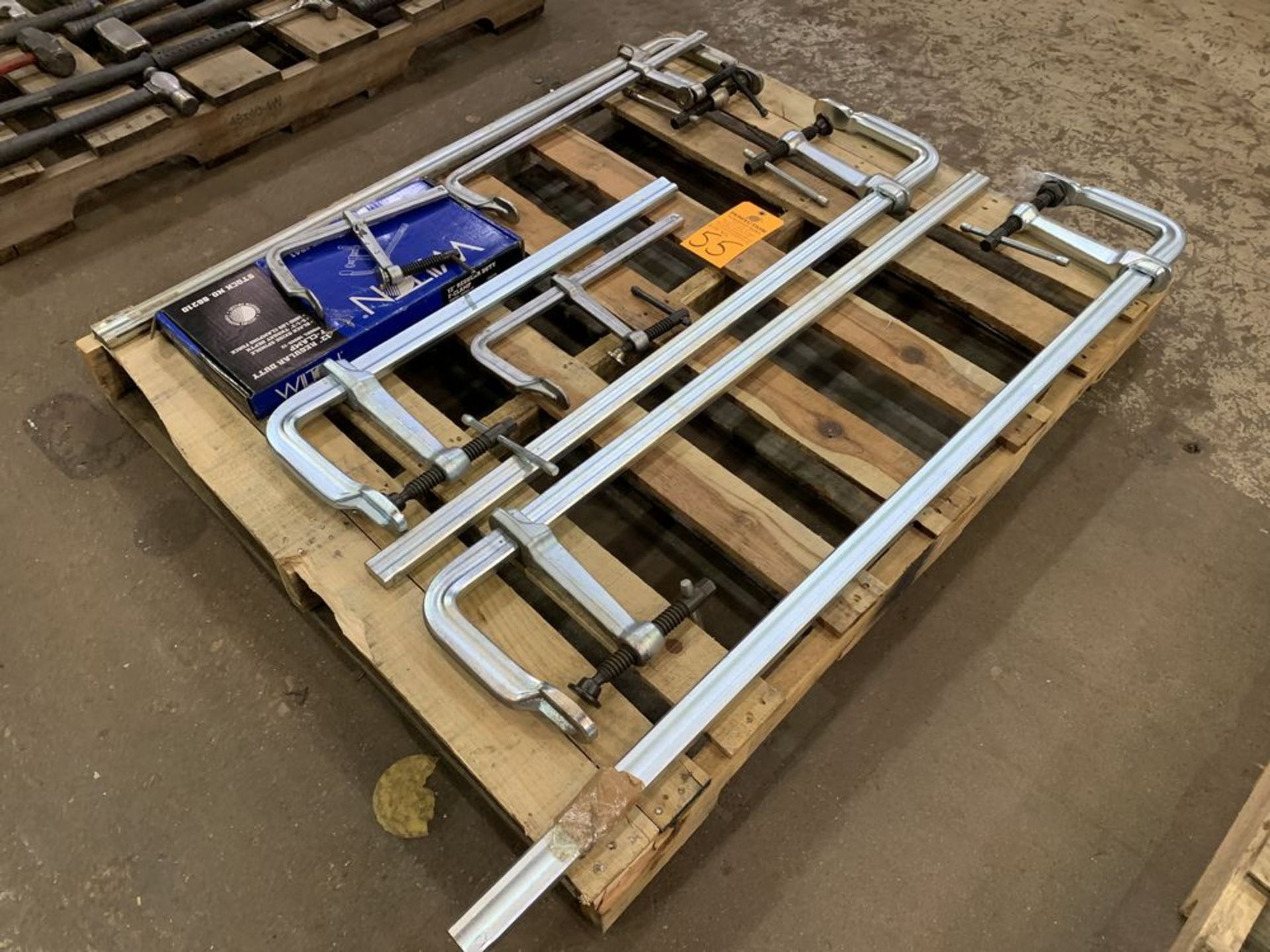 Pallet of Assorted F-Clamps