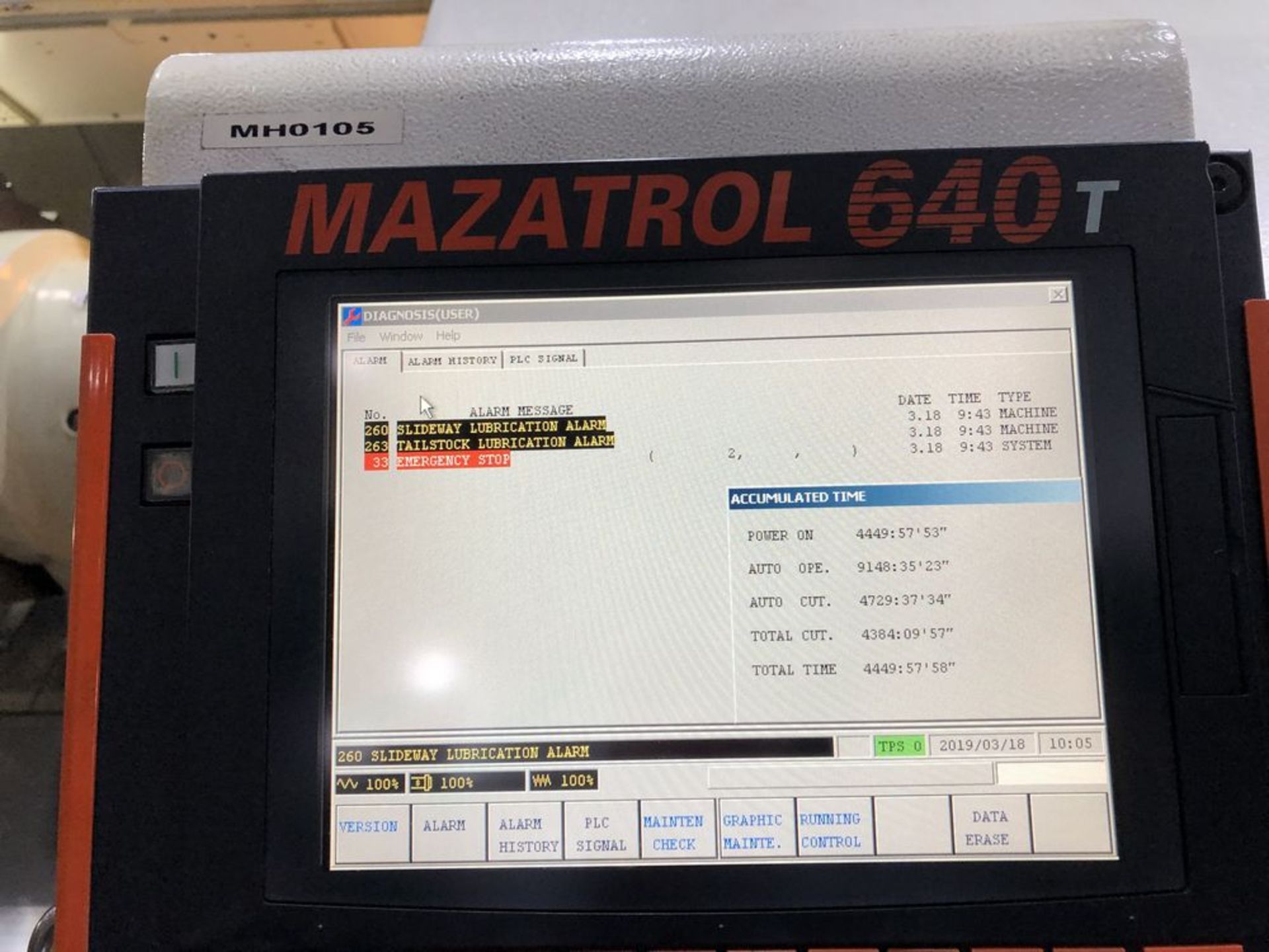 2011 MAZAK ST80 CNC Lathe, s/n 228646, Mazatrol 640T CNC Control - Image 12 of 12