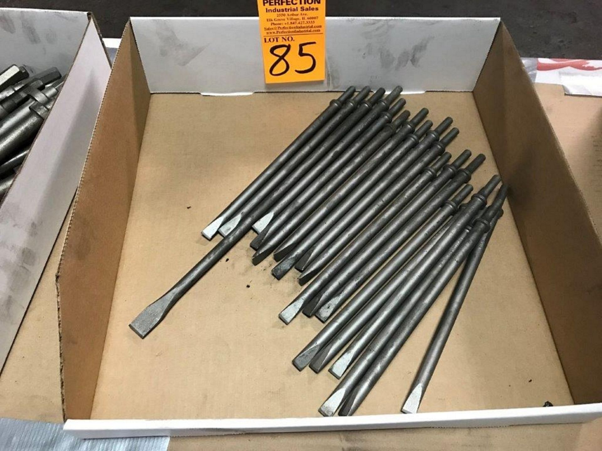 Lot of Assorted Chisel Tooling