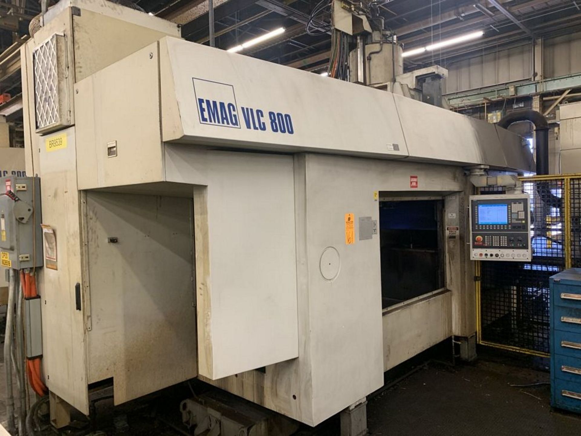 2006 EMAG VLC 800 Inverted Spindle Vertical Turning Center, s/n M980.75165, Siemens Sinumerik CNC