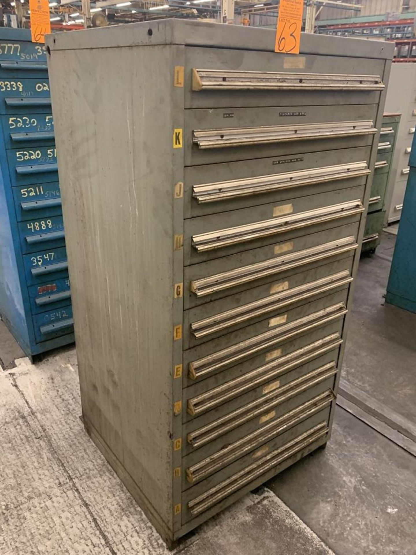 Lista/Vidmar Ball Bearing Tool Cabinet | (Location G61)