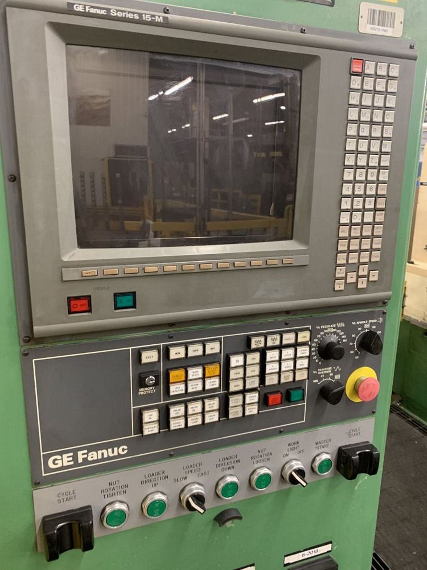 FELLOWS 20-8 Hydrostroke CNC Gear Shaper, s/n 36270, GE Fanuc Series 15-M CNC Control, 20" Max - Image 4 of 4