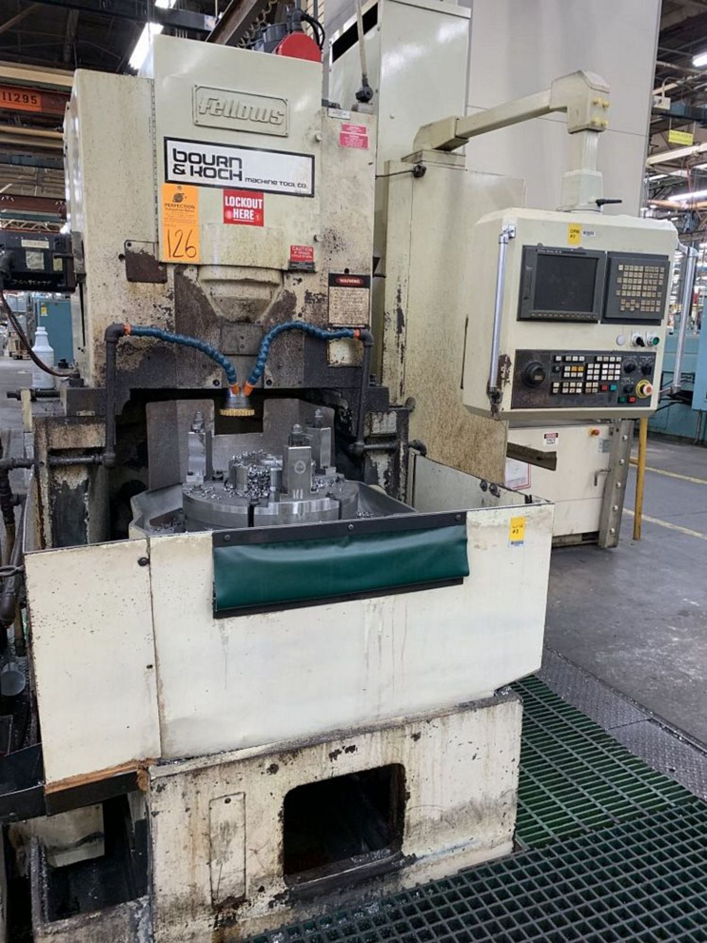 FELLOWS 20-4 CNC Gear Shaper, s/n 35264, GE Fanuc Series 16i-M CNC Control, 20" Chuck | M24736 ( - Image 2 of 6