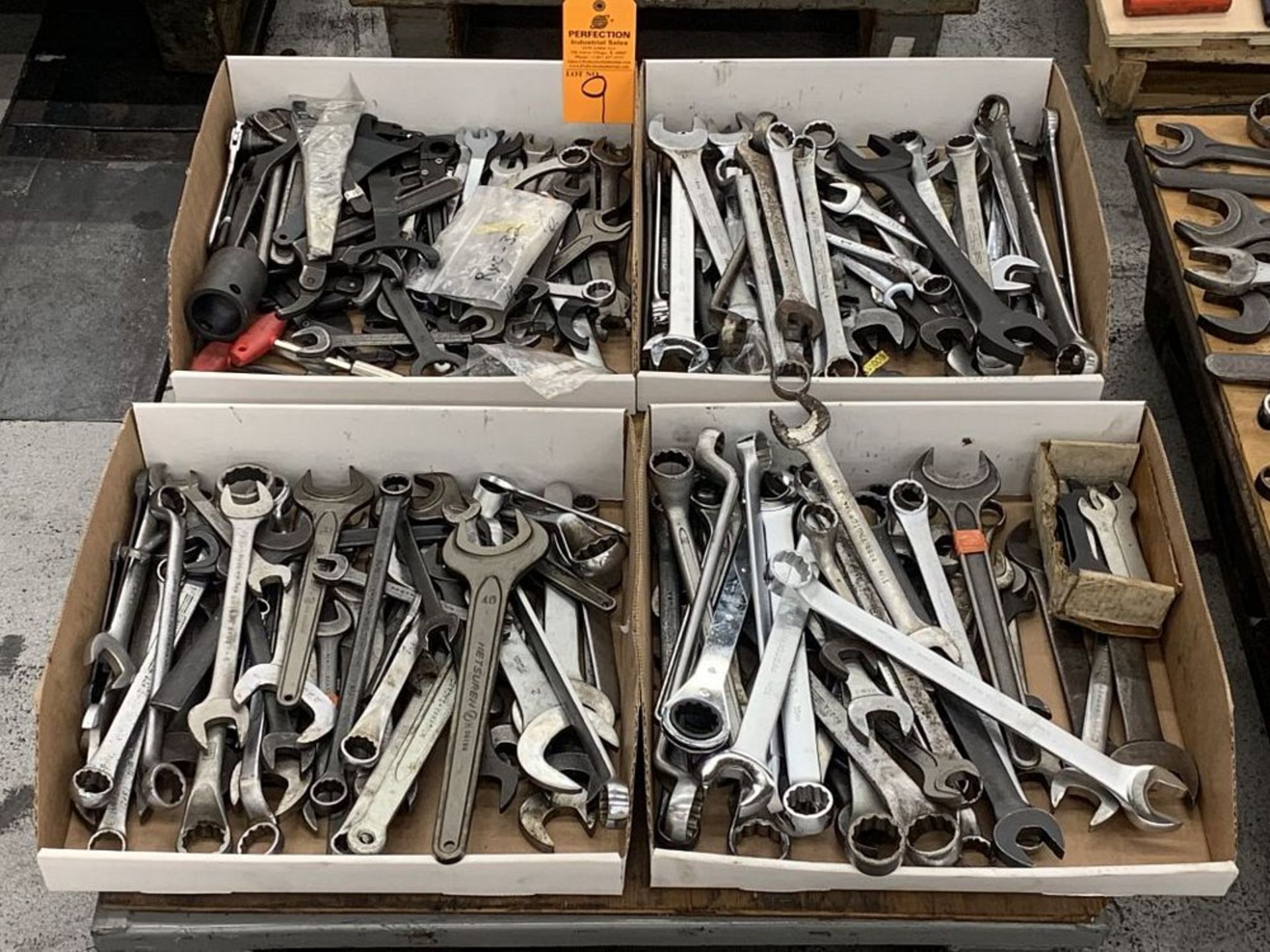 Large Lot of Assorted Combination Wrenches | (Location G61)