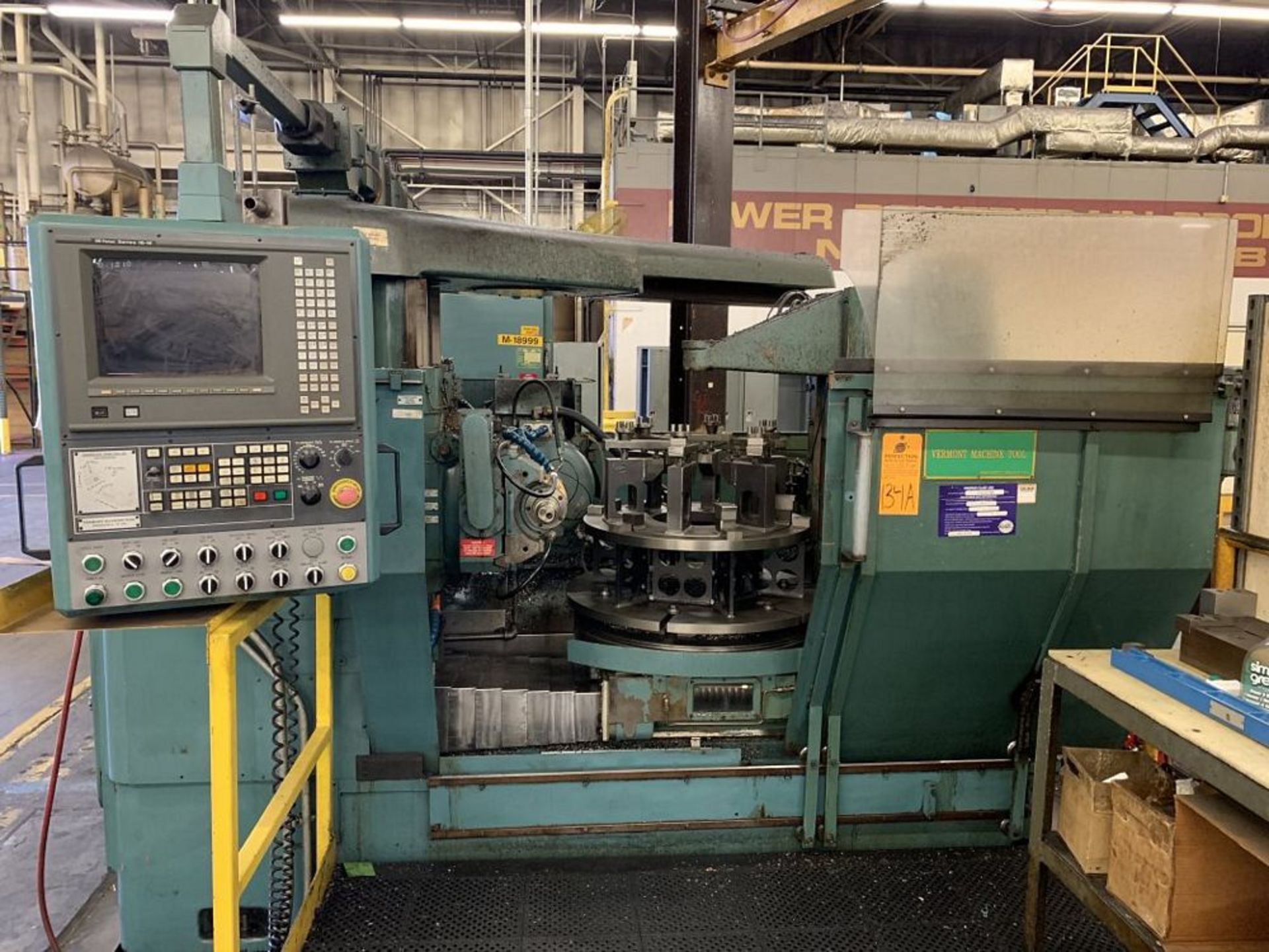 Liebherr L-901 Gear Hobber, s/n 0908, Fanuc 16-M CNC Control, 36" Max Gear Dia, 27.9" Table, 19.25"