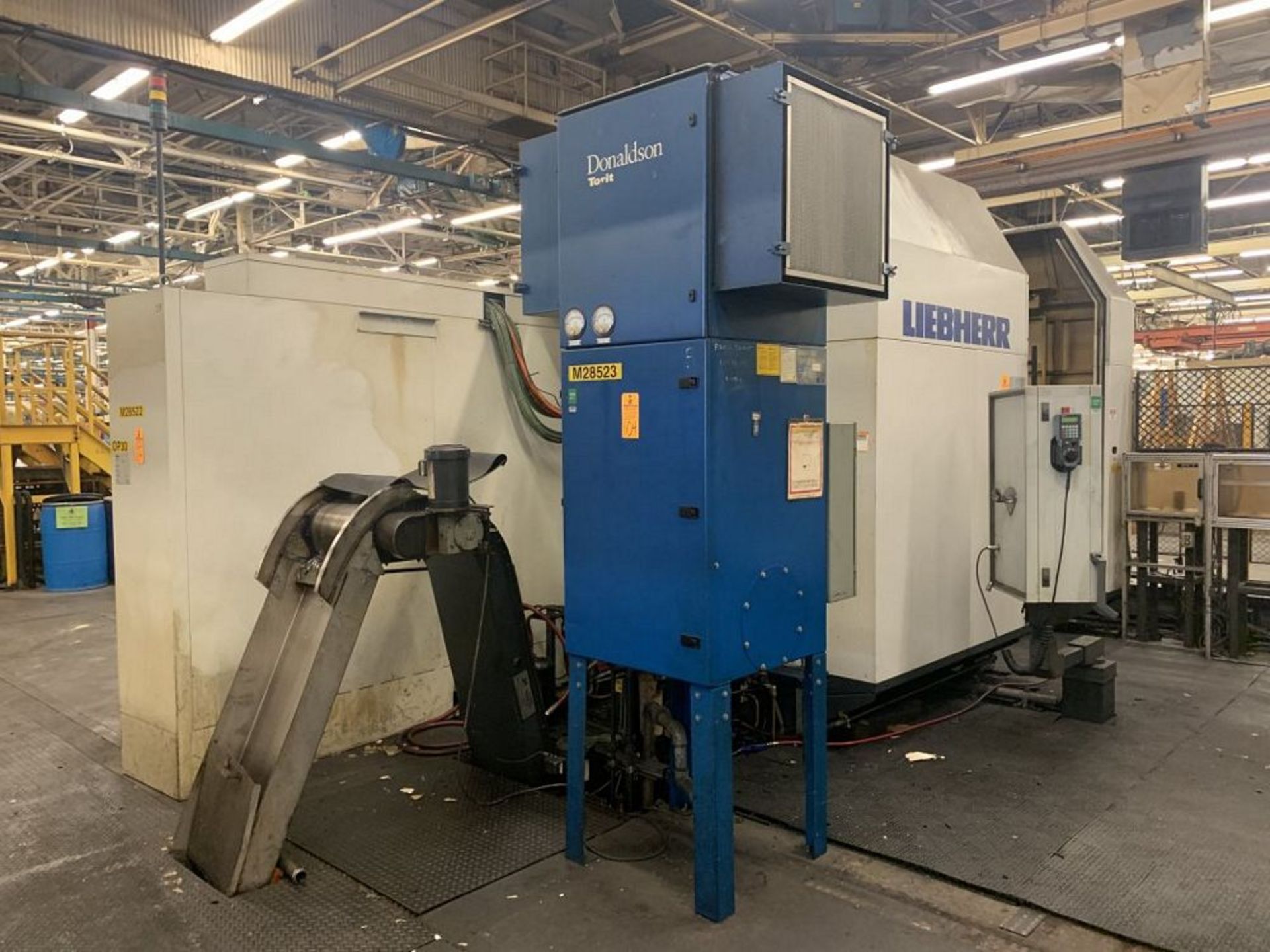 2006 LIEBHERR LFS 800 CNC Gear Shaper, s/n 2053, Siemens Sinumerik CNC Control | M28522 (Location - Image 7 of 8