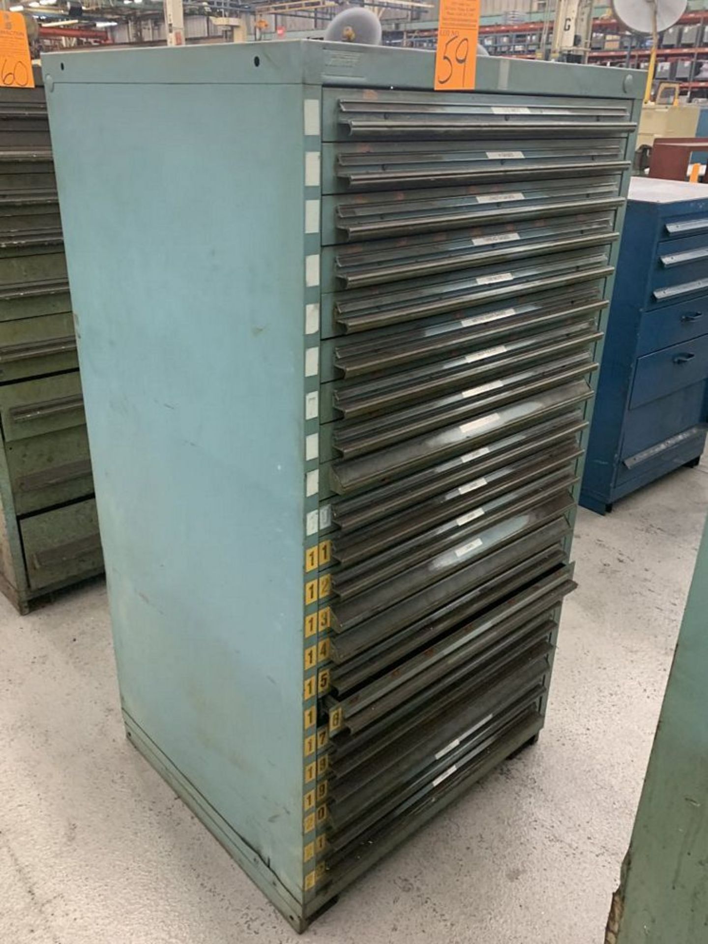 Lista/Vidmar Ball Bearing Tool Cabinet | (Location G61)