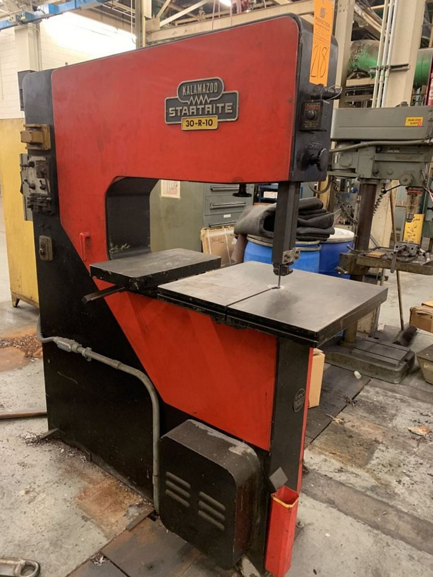 KALAMAZOO Startrite 30-R-10 Vertical Bandsaw, s/n 38724, 30" Throat, 21" x 21" Table | M20796 (