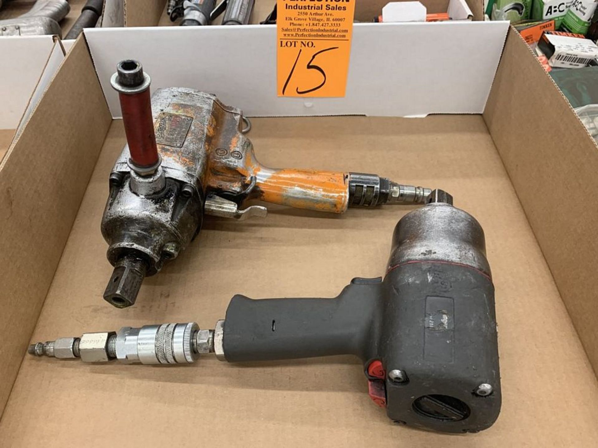 Lot of (2) Ingersoll Rand and Uryu 3/4 Drive Pneumatic Impacts | (Location G61)
