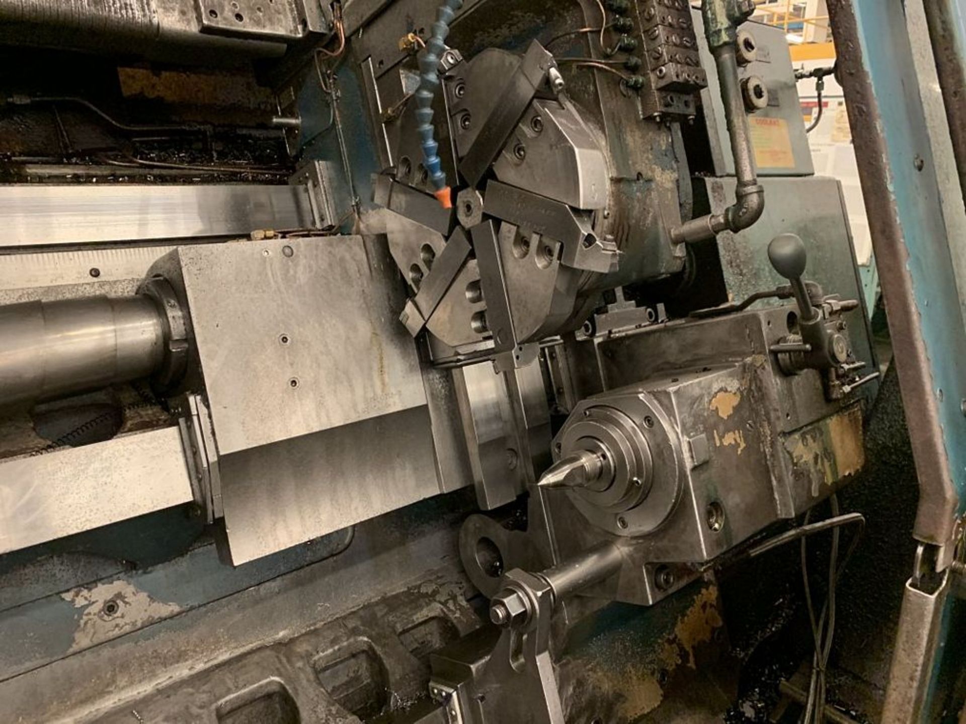 WARNER & SWASEY SC10-54 CNC Lathe, s/n 2657146, Fanuc CNC Control, 12" Chuck, 6-Position Tool - Image 3 of 6