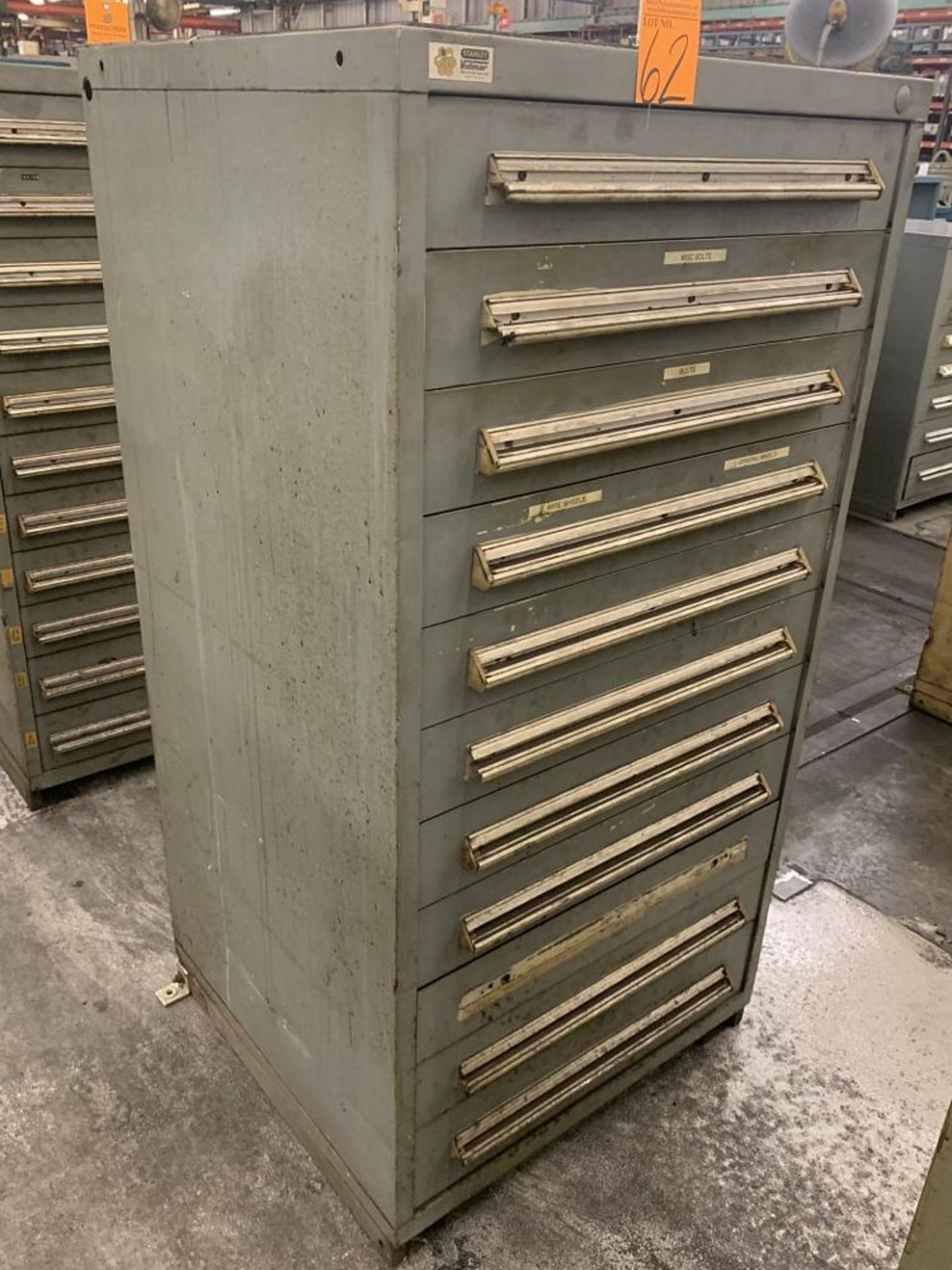 Lista/Vidmar Ball Bearing Tool Cabinet | (Location G61)