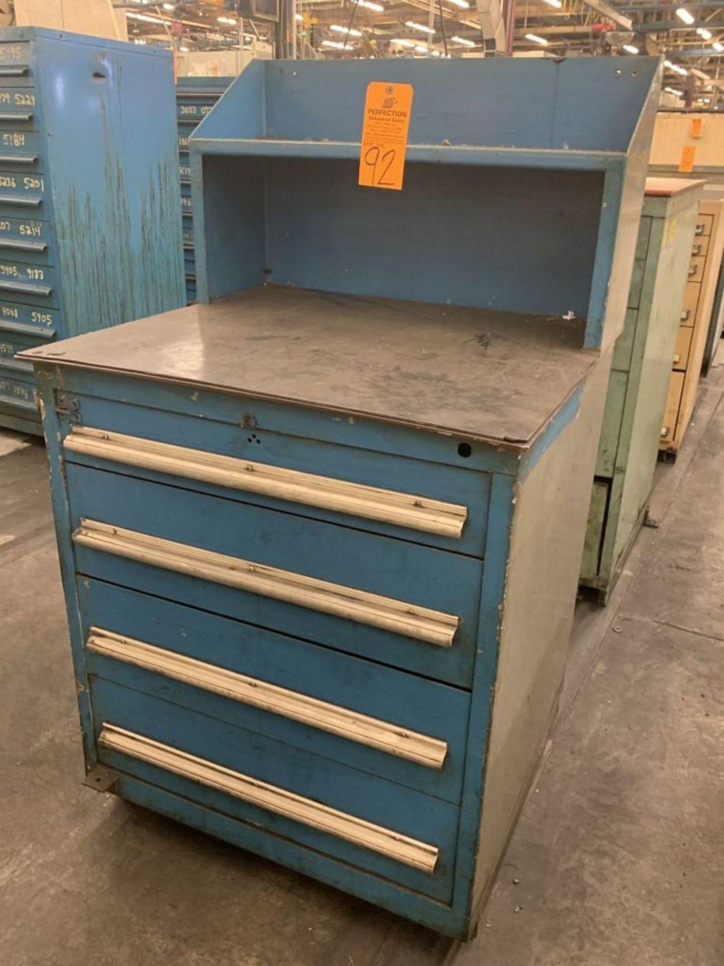 Lista/Vidmar Ball Bearing Tool Cabinet | (Location G61)