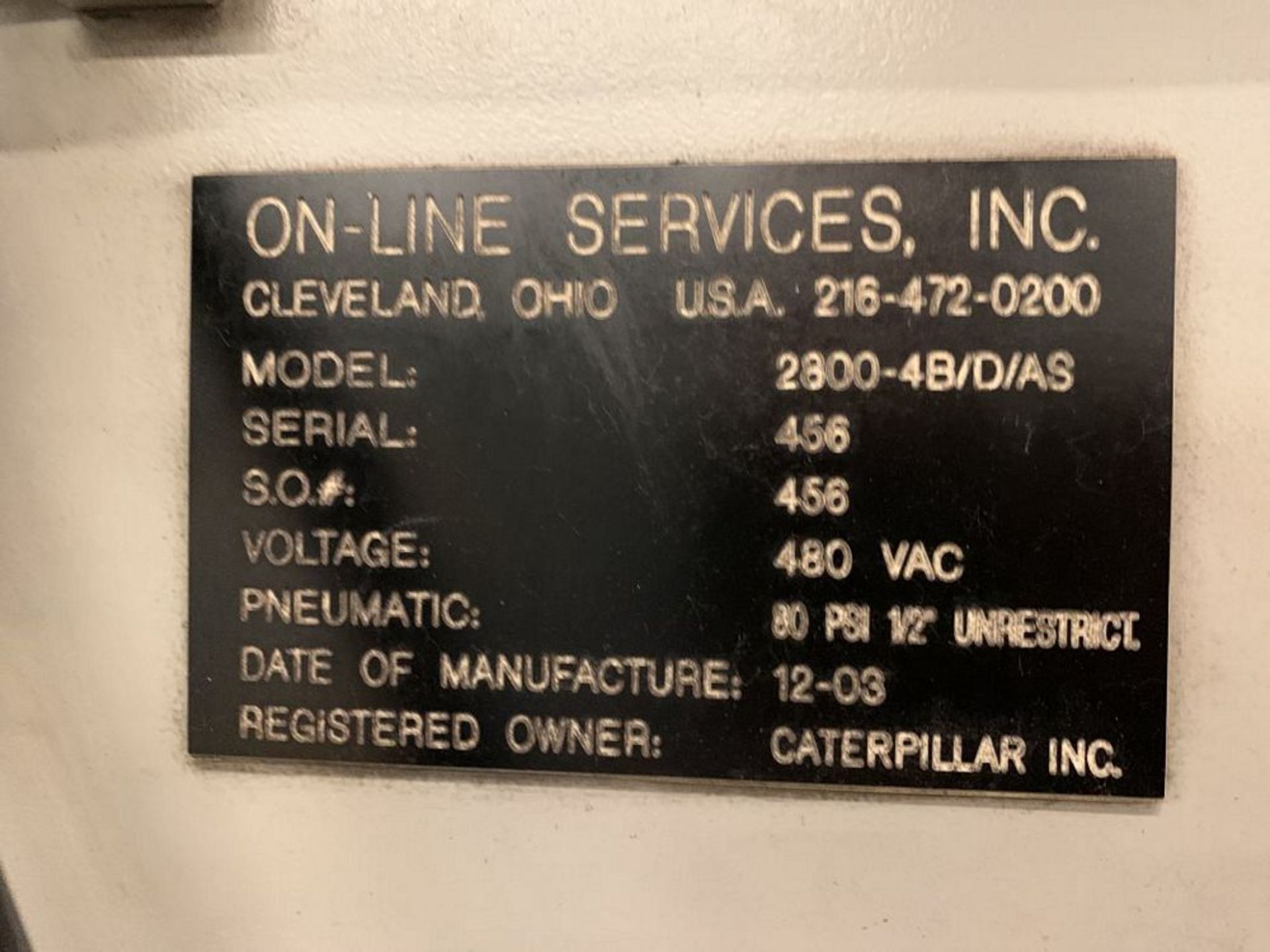 OLS 200-4B/D/AS Gear Deburrer, s/n 456, PLC Control | CZM28370 (Location E98) - Image 4 of 4