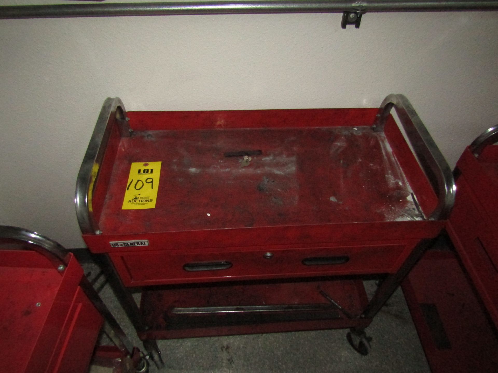 (2) US GENERAL Job Carts With Drawer - Image 2 of 3