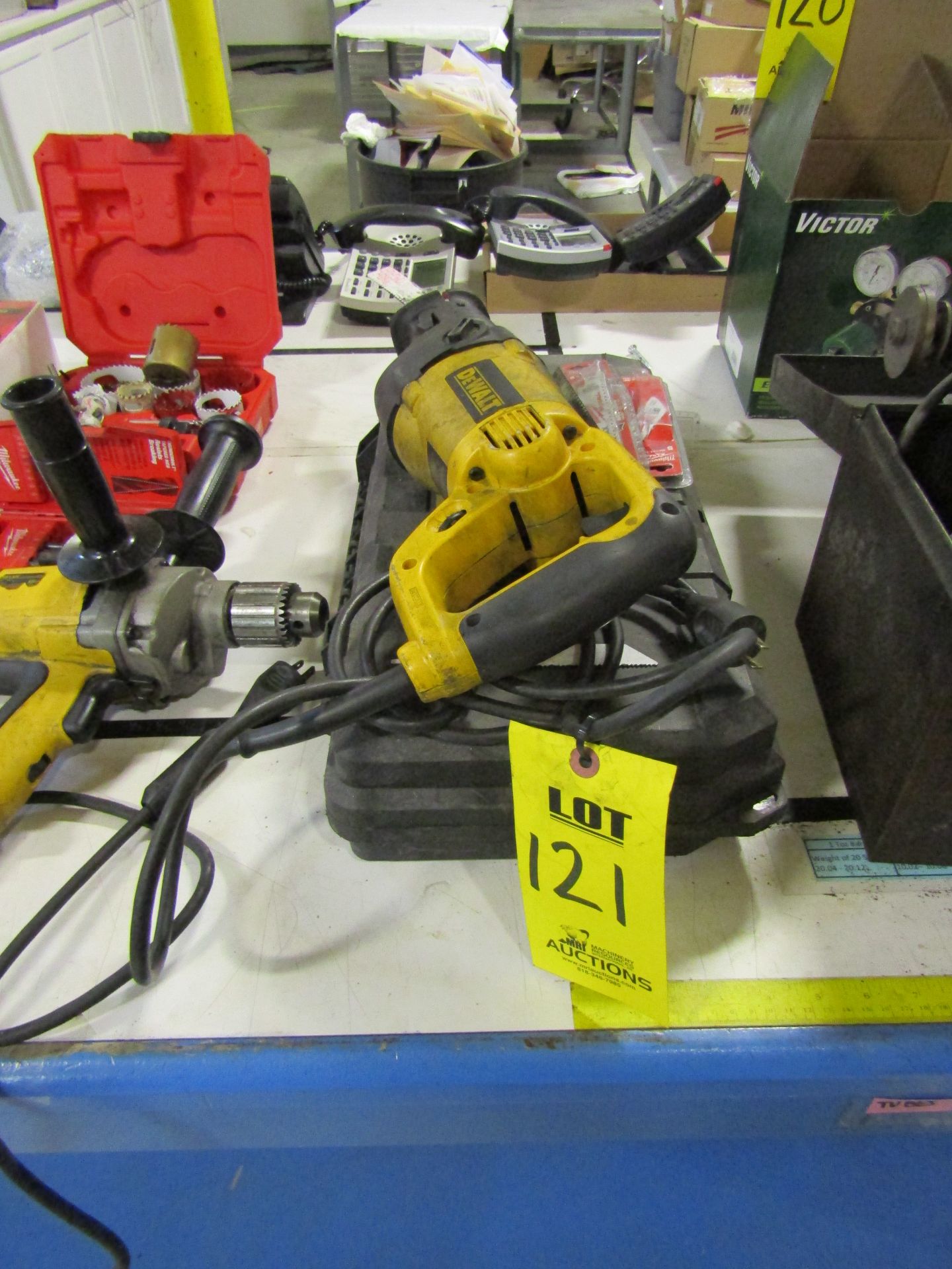 DEWALT Heavy Duty Reciprocating Saw DW311, With Case And Replacement Saws