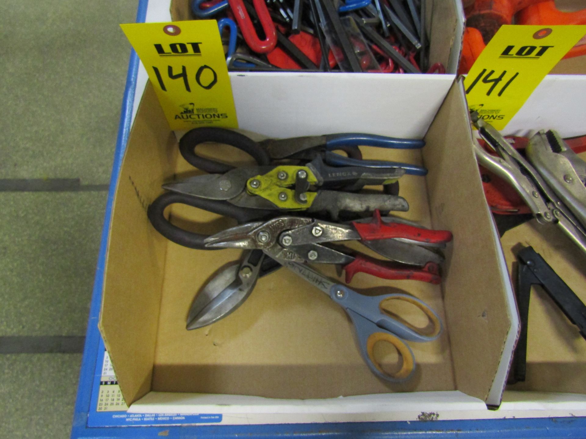 Misc. Tin Snips, Scissors, and Shears - Image 2 of 2