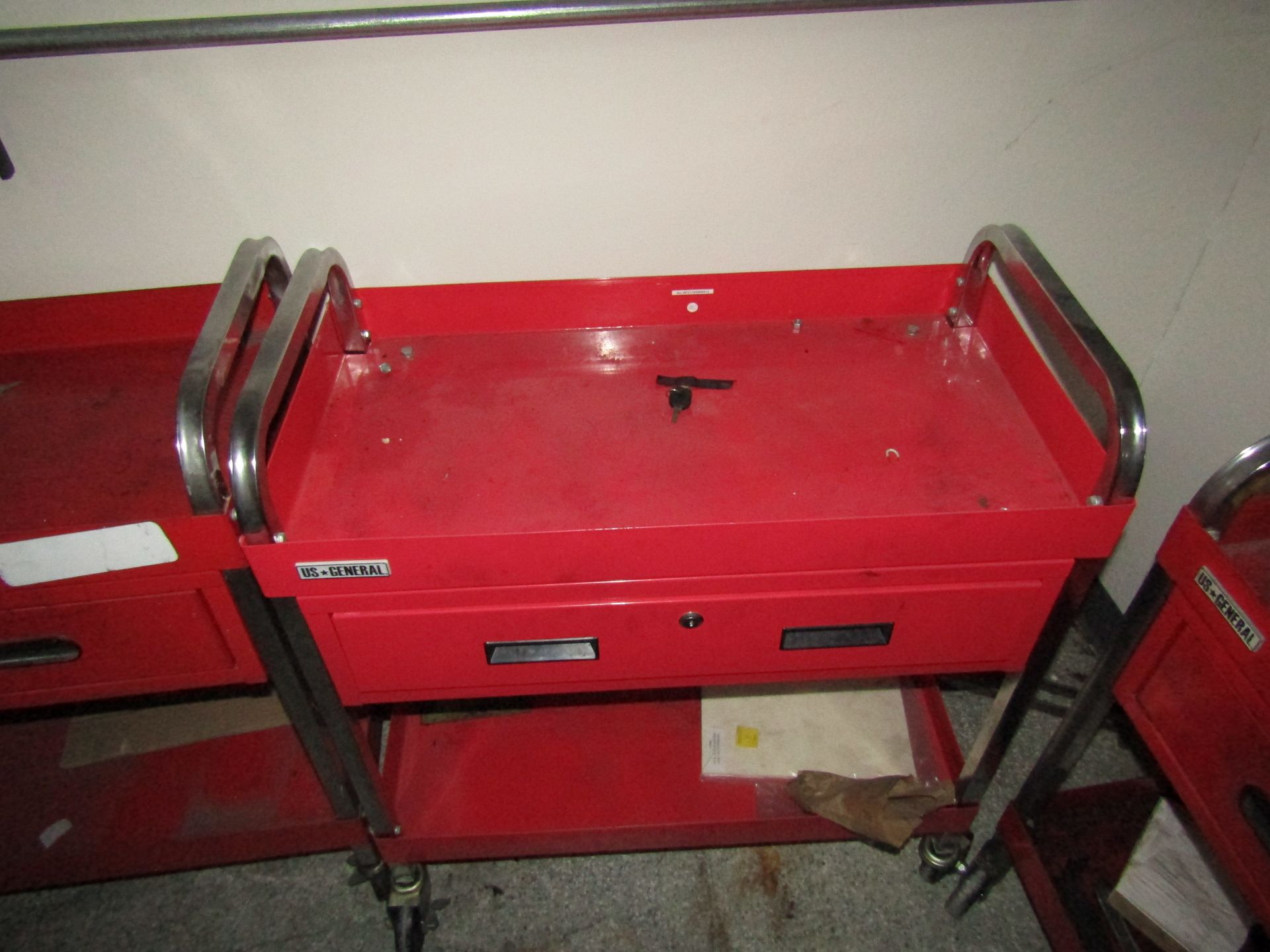 (2) US GENERAL Job Carts With Drawer - Image 3 of 3