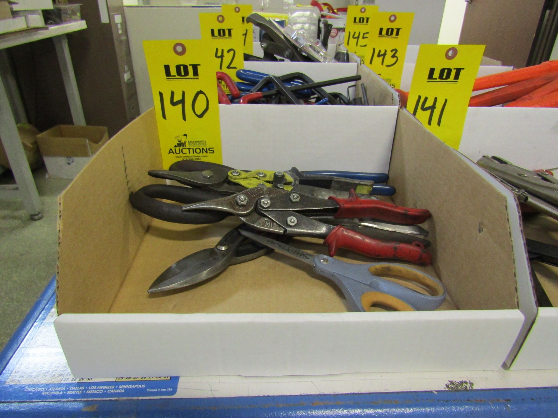 Misc. Tin Snips, Scissors, and Shears